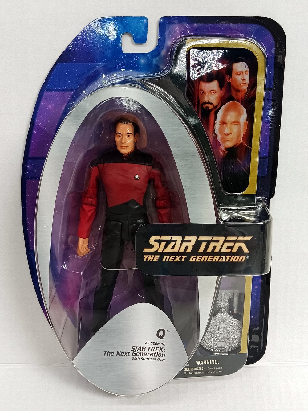 « Q » STAR TREK THE NEXT GENERATION 7&Prime; ACTION FIGURE DIAMOND SELECT 2006 UNOPENED