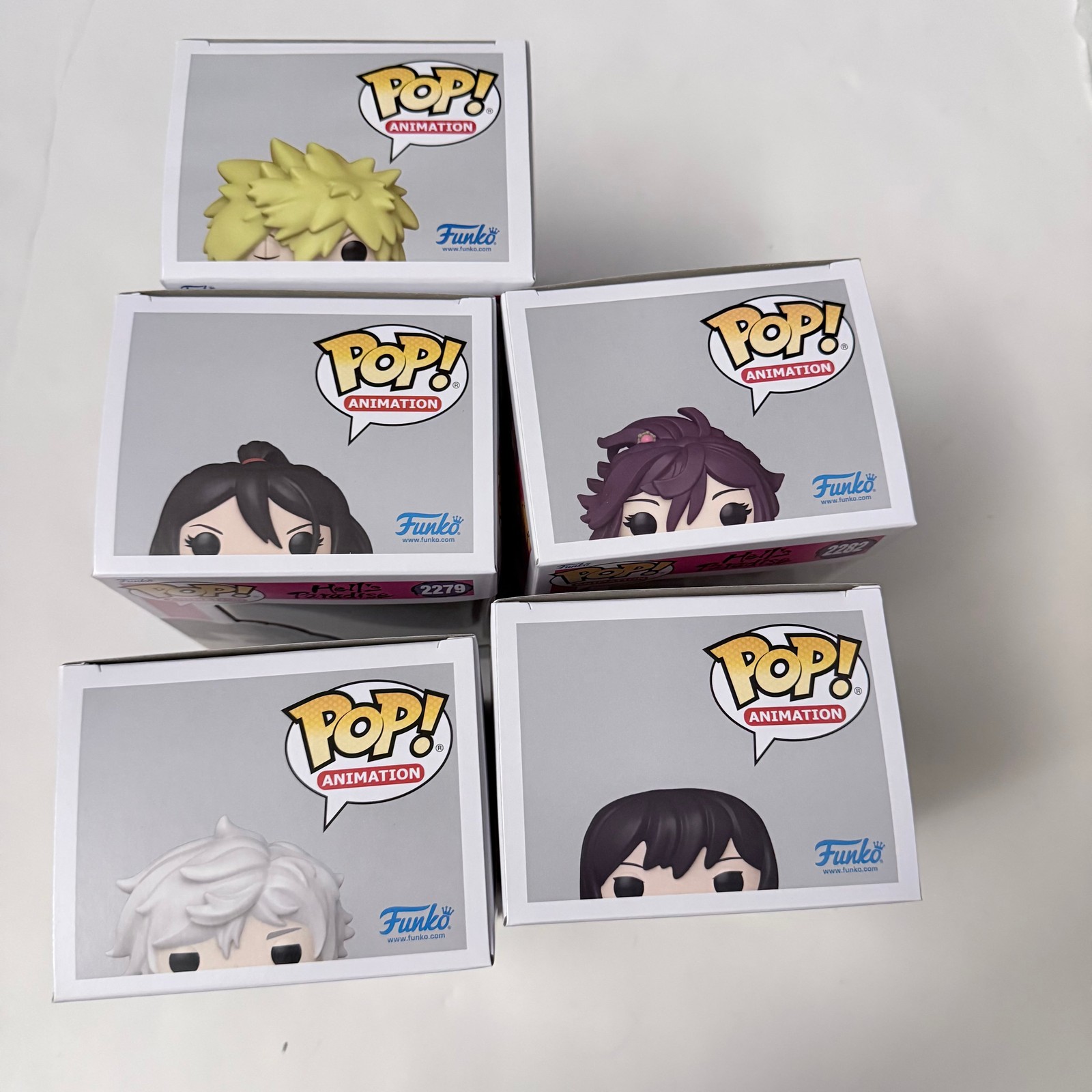 Funko POP! Animation Hell’s Paradise Set of 5