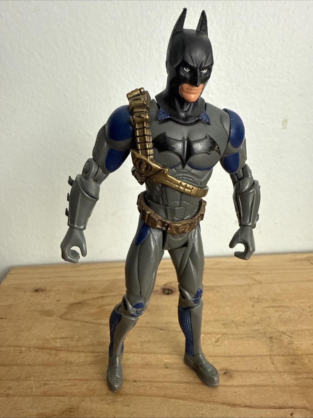 Rare DC Comics Batman Figure Articulated with Straps