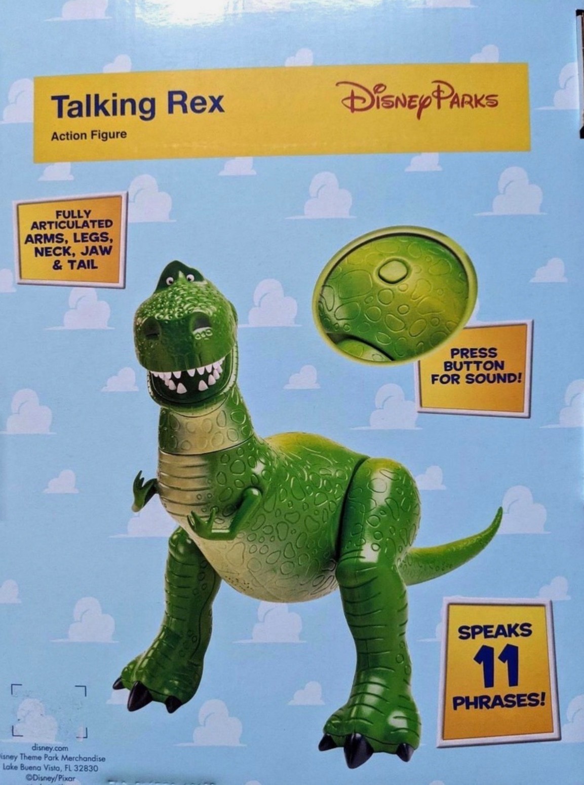 Rex Interactive Talking Action Figure – Toy Story – 12 »