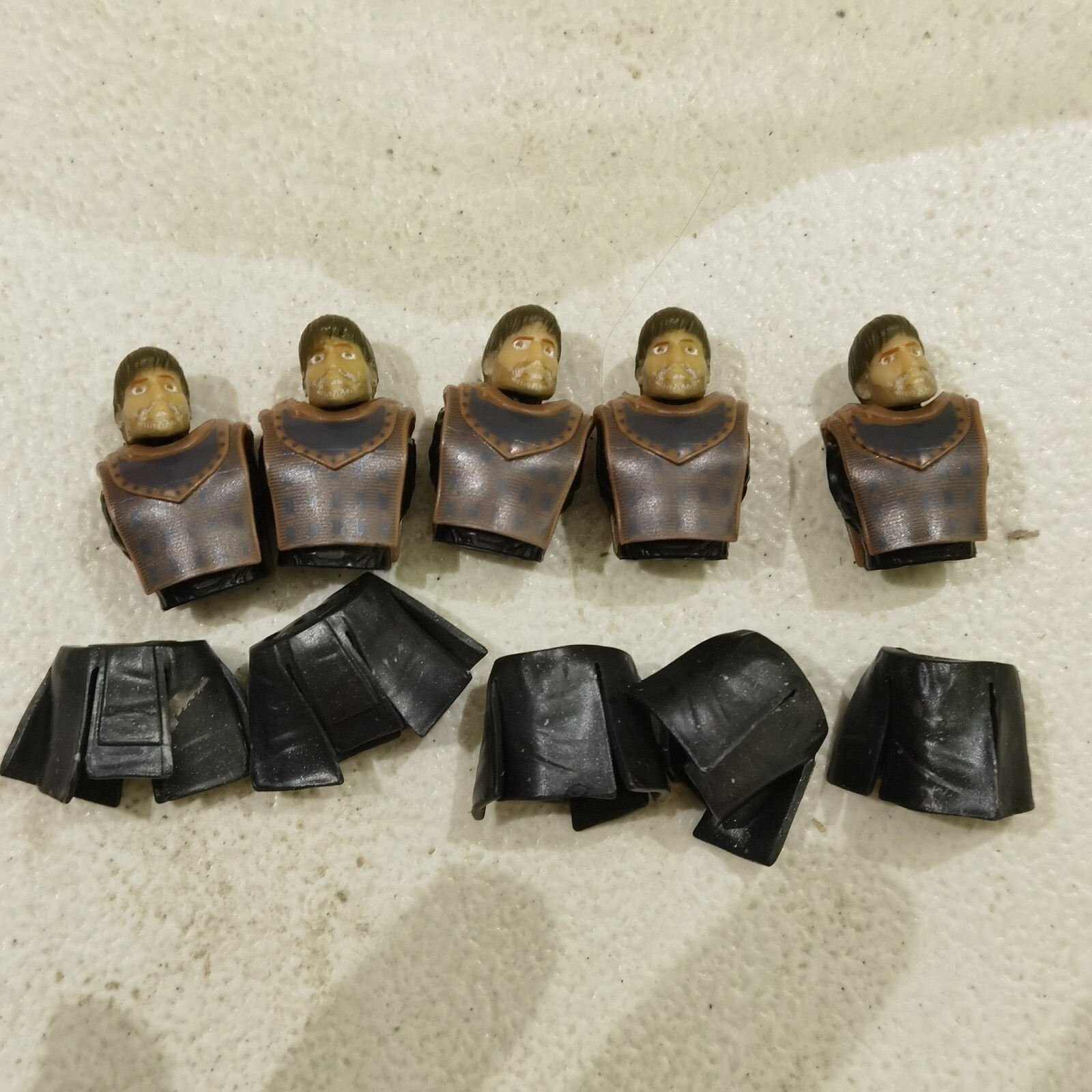 mega bloks Jaime lannister 5 armor accessories incomplete figure
