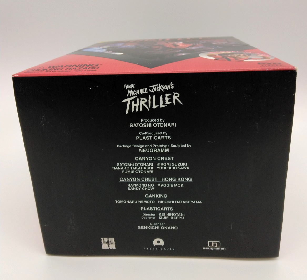 Canyon Crest Michael Jackson Thriller Normal Version Figure PVC Japan Rare