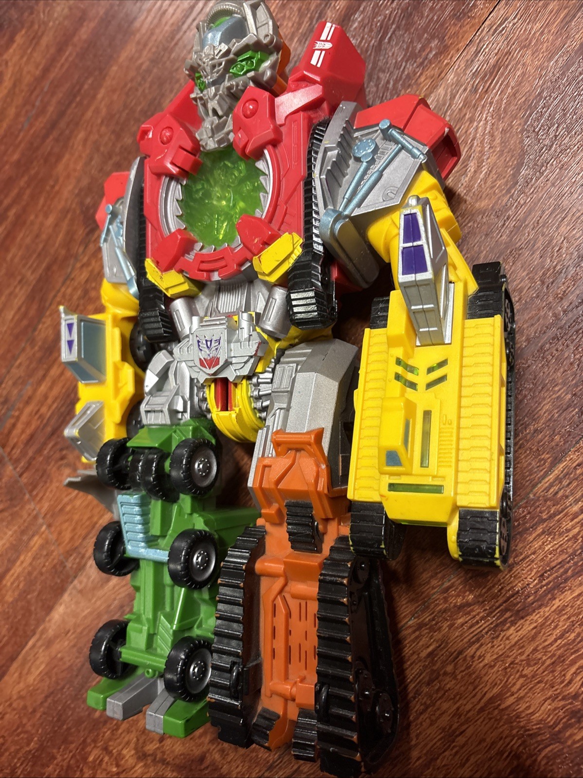 2008 Transformers Construction Devastator Mega Power Bots 12&Prime; Revenge of Fallen