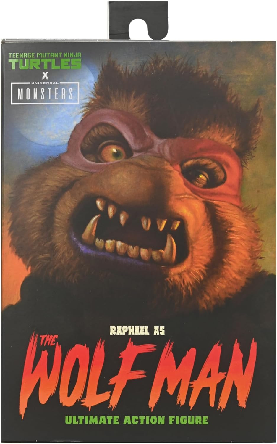 Universal Monsters/Teenage Mutant Ninja Turtles Raphael as the Wolfman 7&Prime; Scale