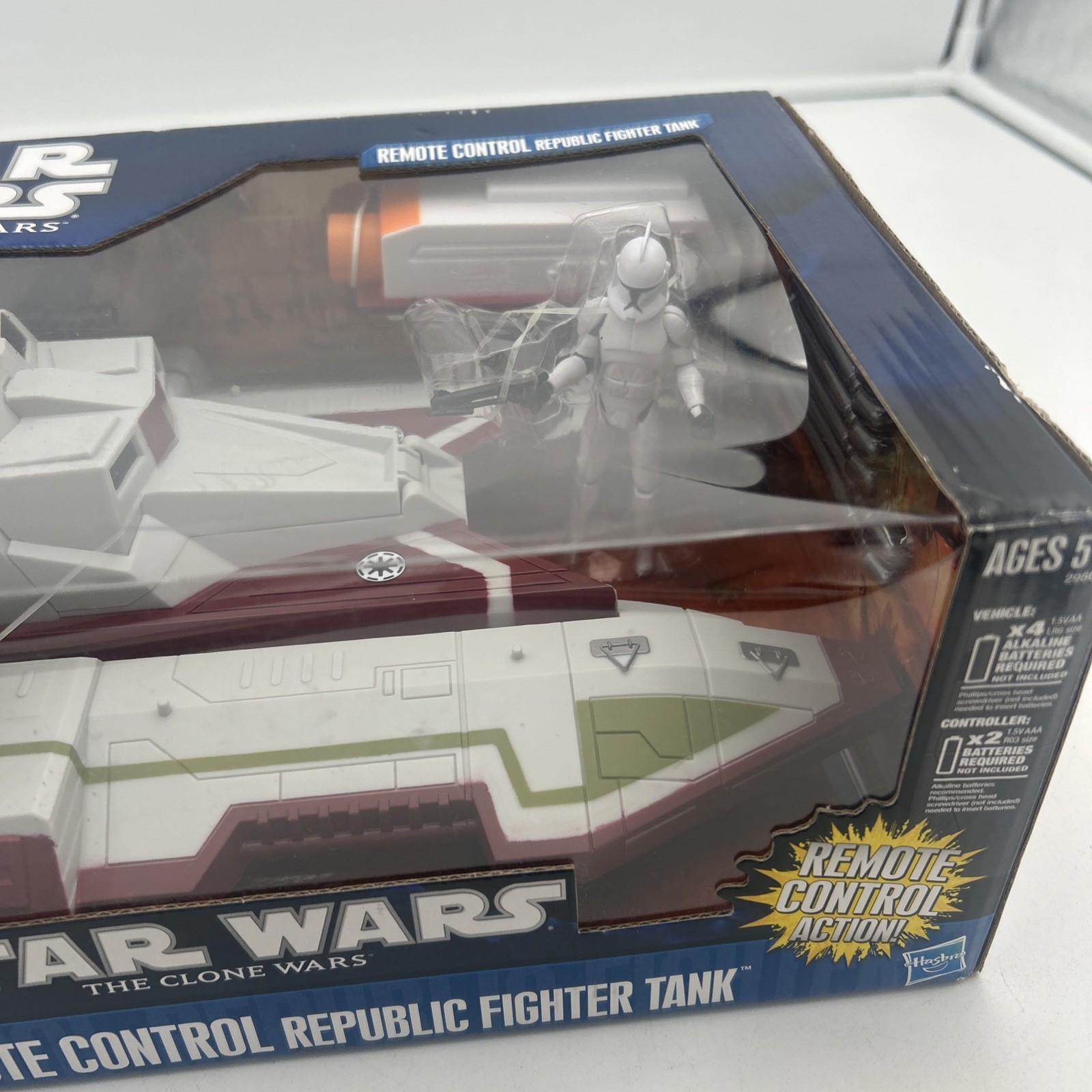 Star Wars The Clone Wars Remote Control Republic Fighter Tank Vehicle 2011.