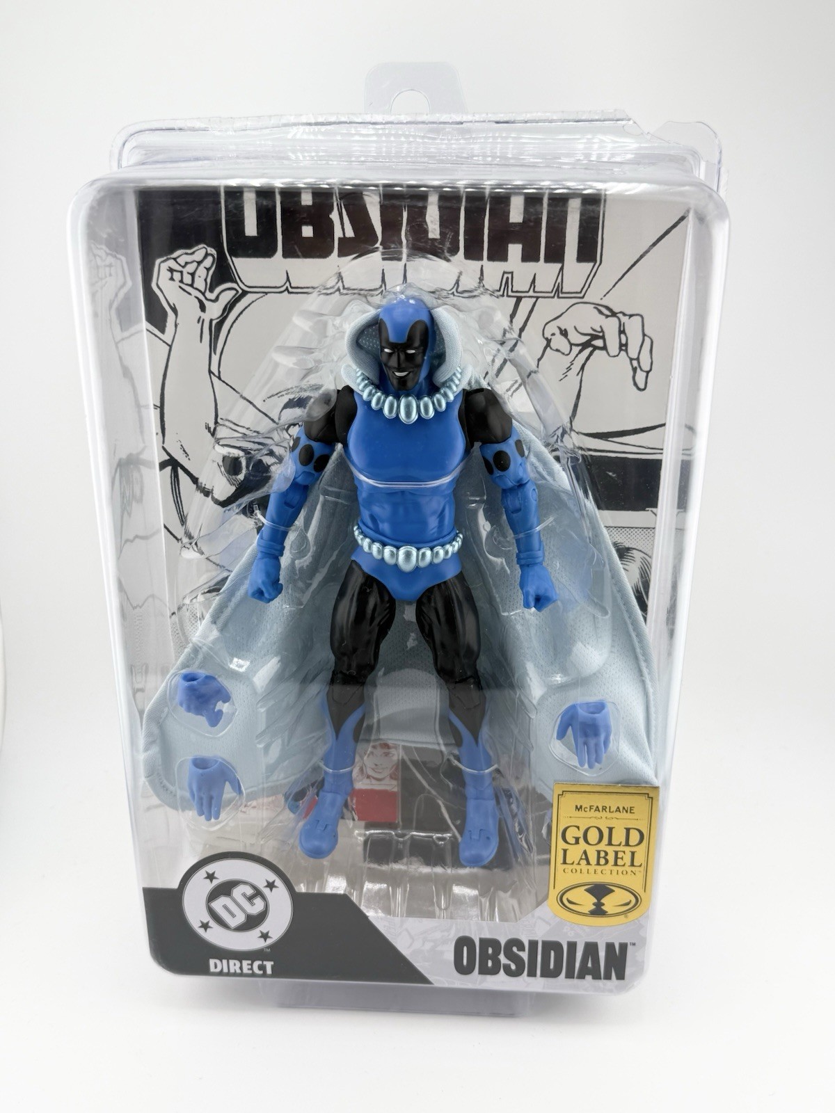 Mcfarlane DC Multiverse Page Punchers Gold Label Infinity Inc #16 OBSIDIAN New