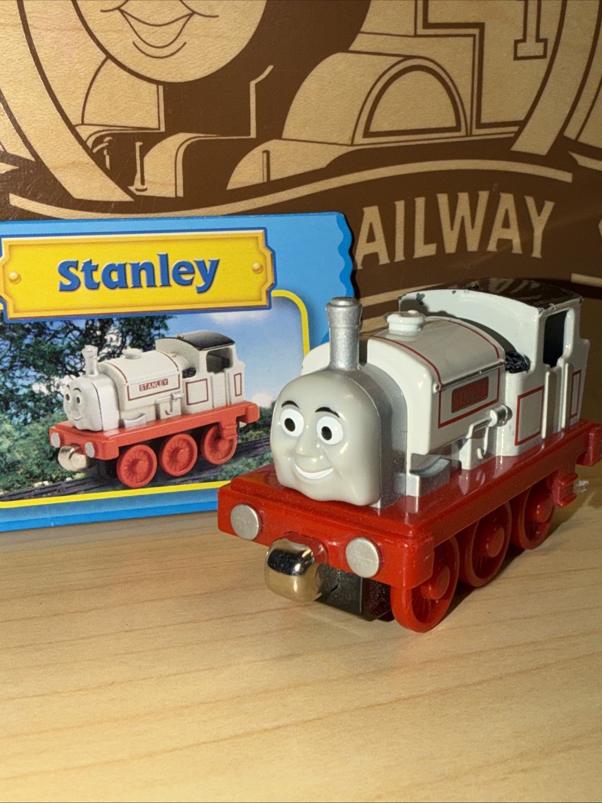 STANLEY ! THOMAS FRIENDS TRAIN TAKE Along n play Diecast 2007 GREAT DISCOVERY !