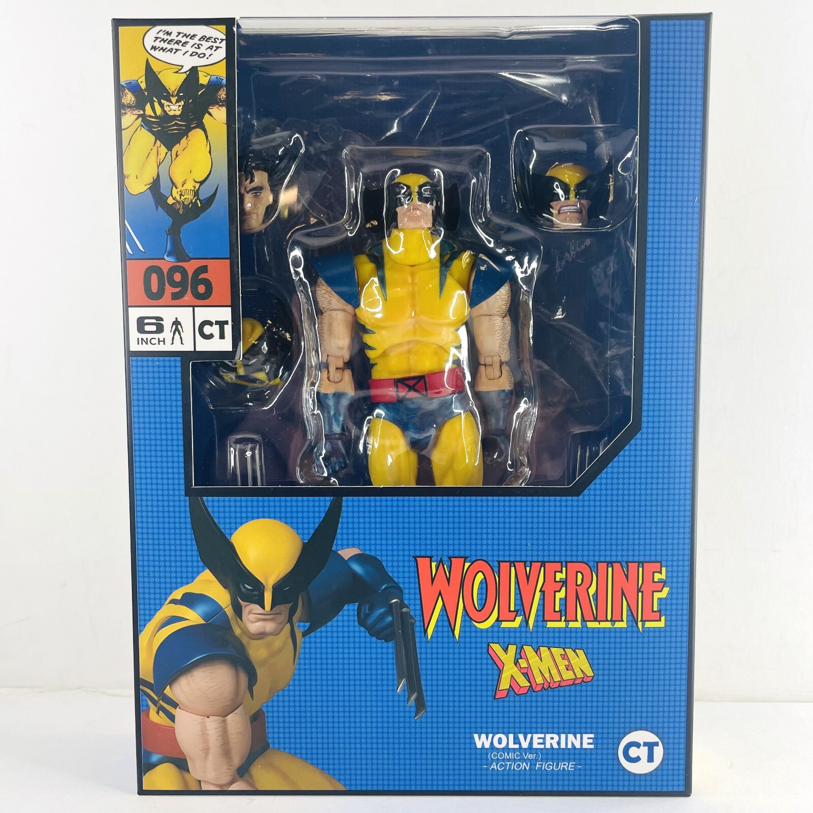 Wolverine X-Men Comic Version w/Accessory 6&Prime; Action Figure CT Toys #096 New Box