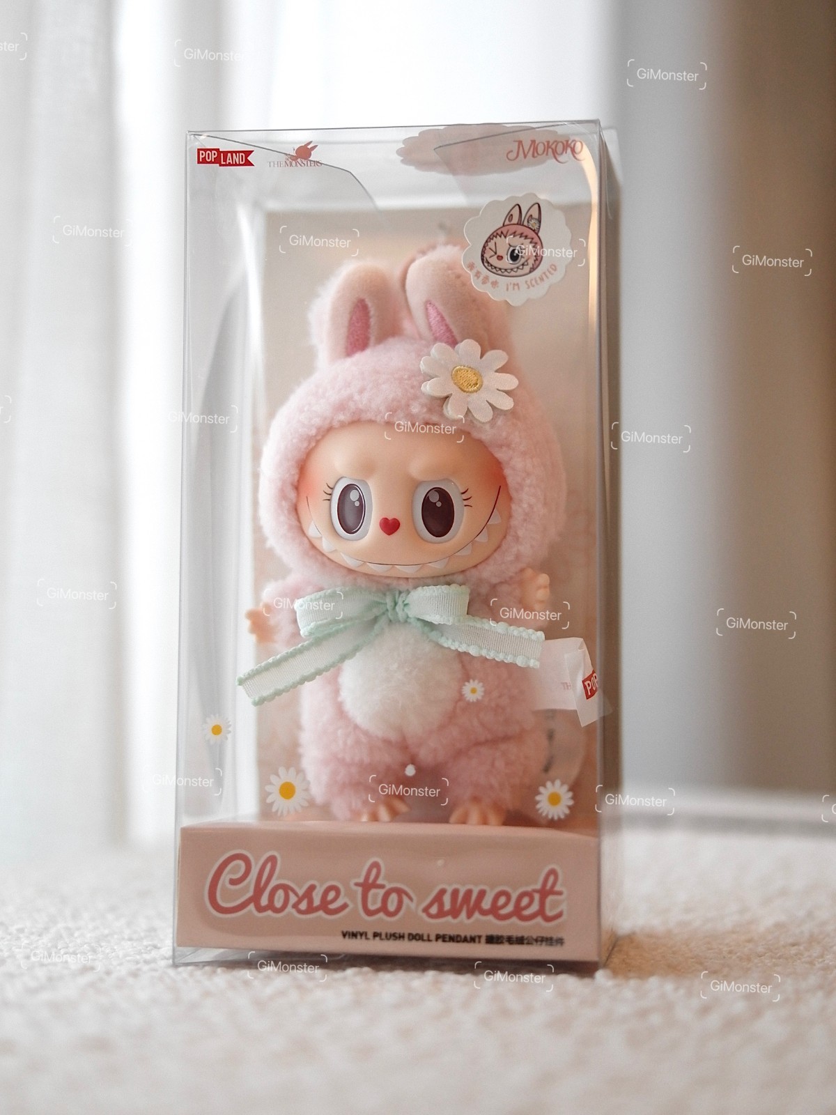 Popmart Labubu Mokoko Close To Sweet Pendant(PopLand Exclusive) [AUTHENTIC]