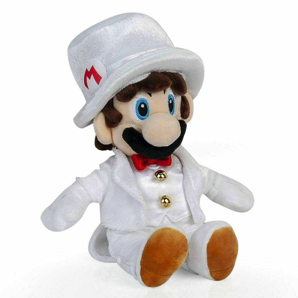 Super Mario Odyssey Mario Wedding Dress Plush Toy Stuffed Animal Soft 8 Inches