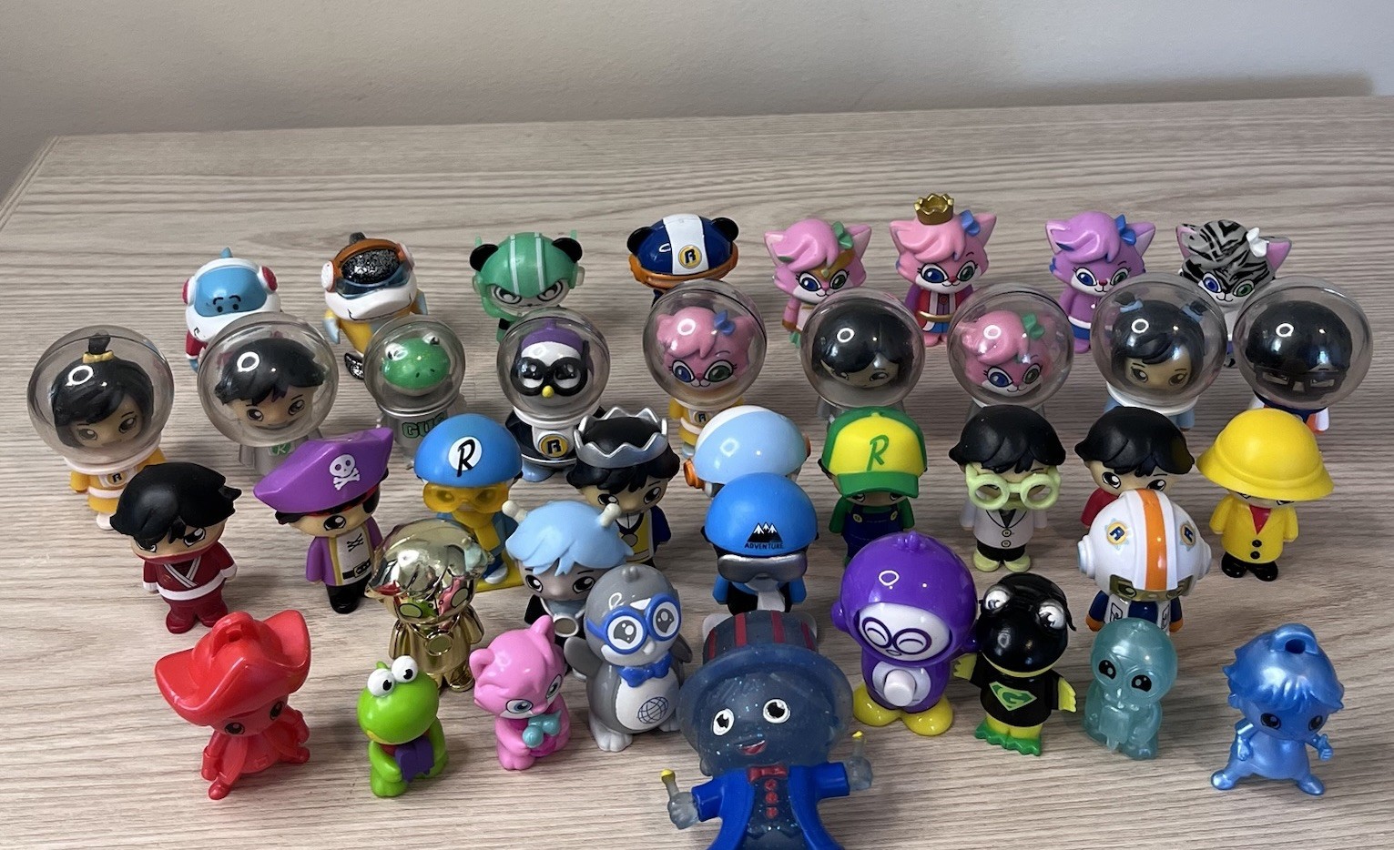 Ryan&rsquo;s World Figures Mixed Lot Of 39 Total Figurines Toys 1.5-2 Inches