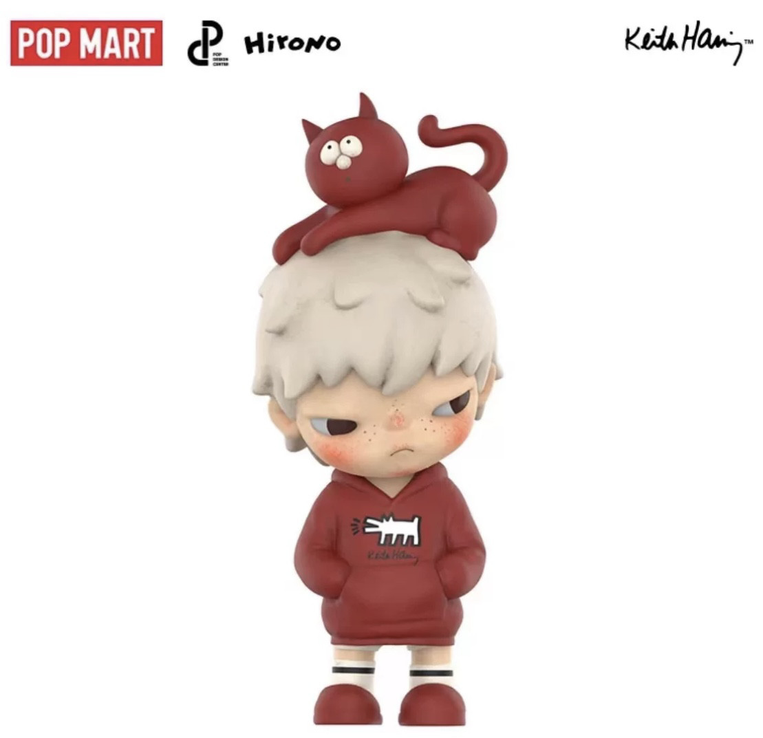 Authentic Hirono X Keith Haring Limited Edition Mini Figure Art Toy Hot Gift