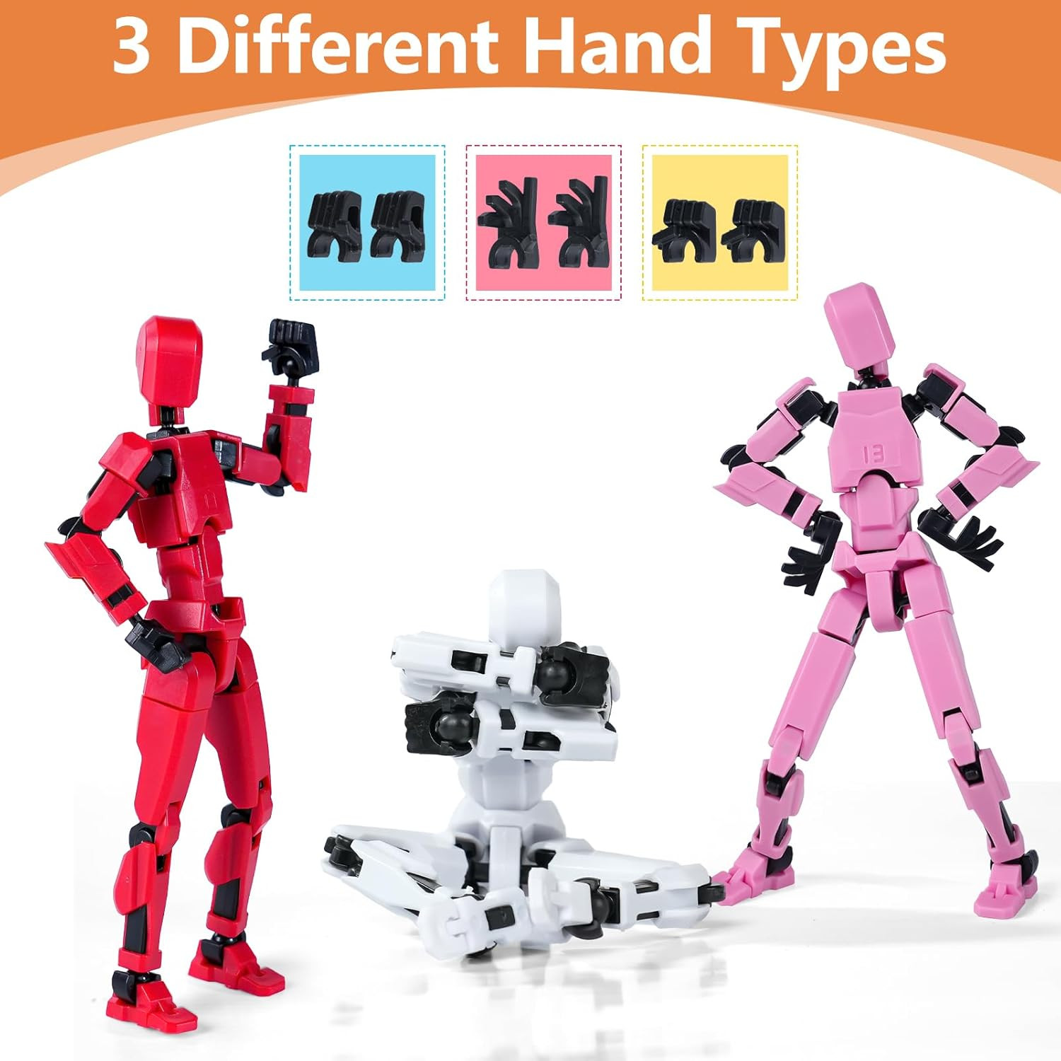 Action Figure Set, Model 13 Action Figure Multi-Jointed Movable,Gift Box Packagi