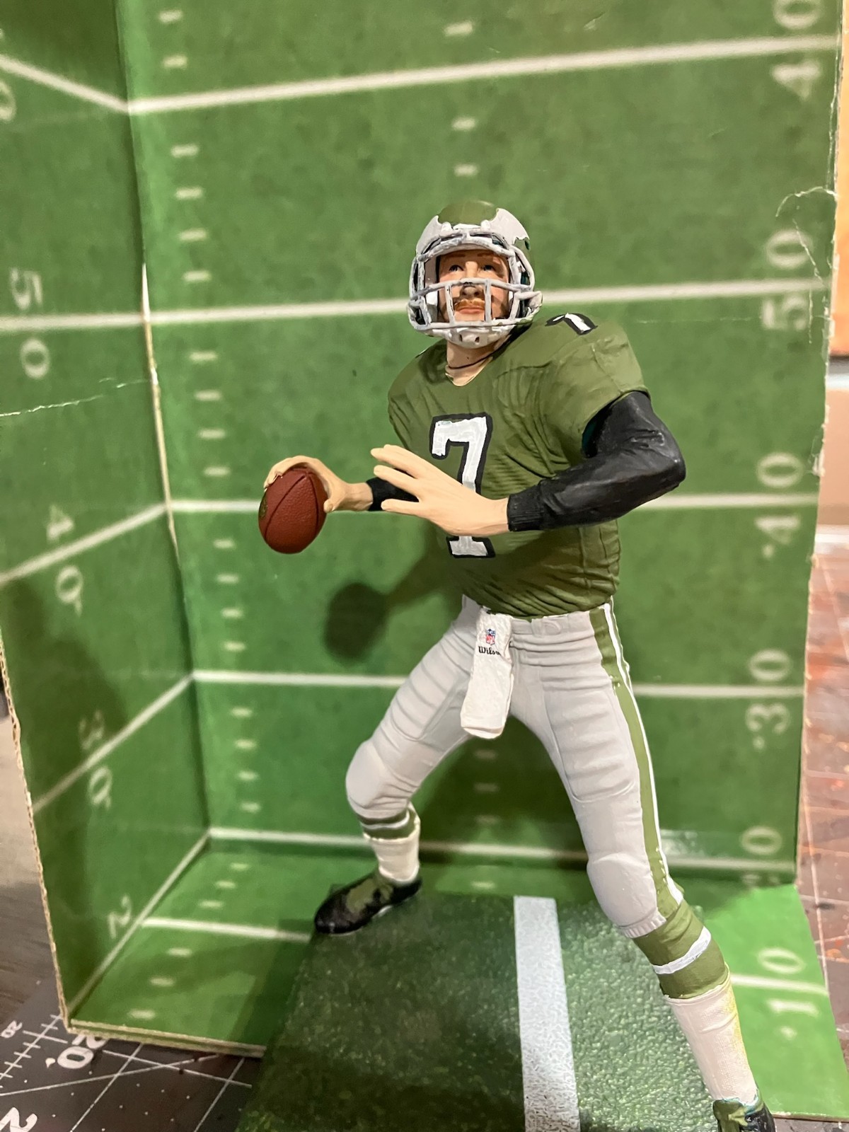 mcfarlane football figure custom 6&Prime; PHILADELPHIA EAGLES RON JAWORSKI