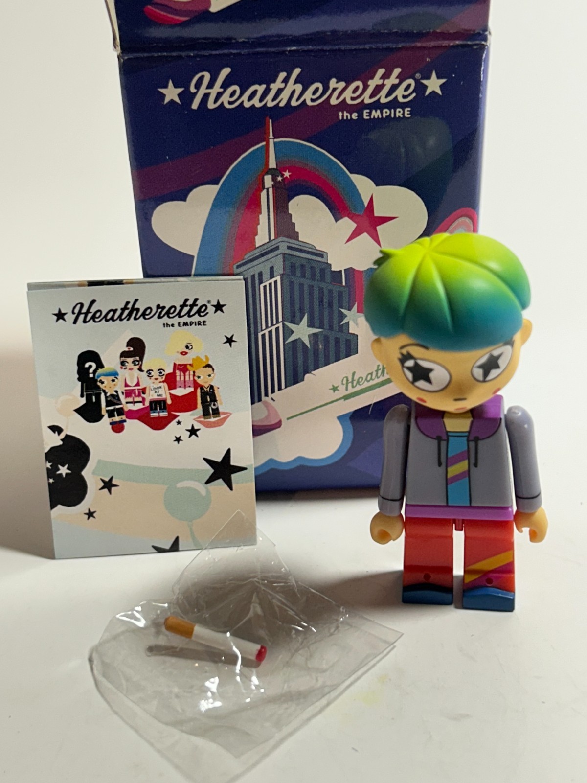 KIDROBOT 2006 HEATHERETTE THE EMPIRE SERIES MACKY DUGAN #2 LGBTQ PRIDE TOY ART