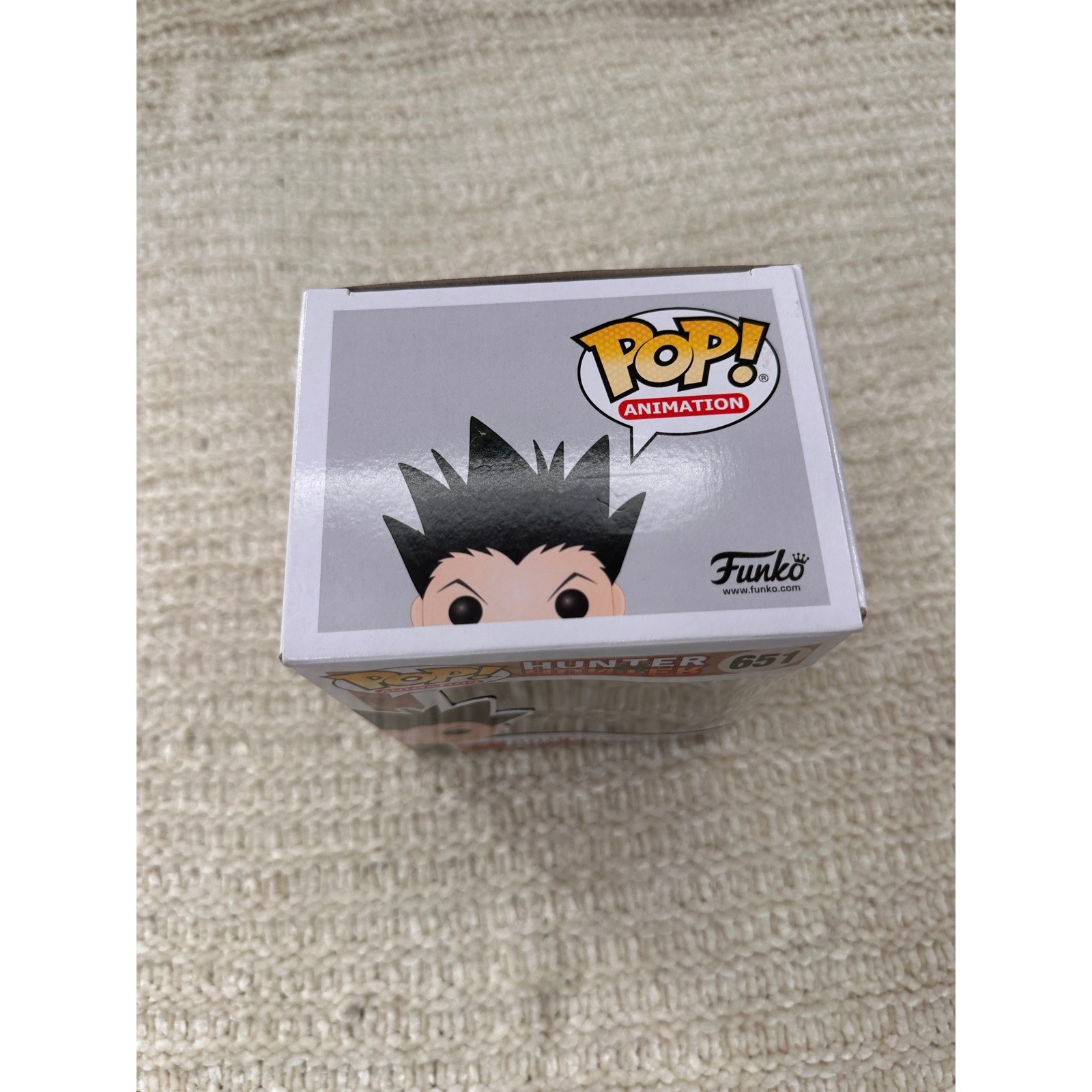 Funko Pop Hunter x Hunter Gon Freecss 651 Vinyl Figure Anime Toy Collectible New