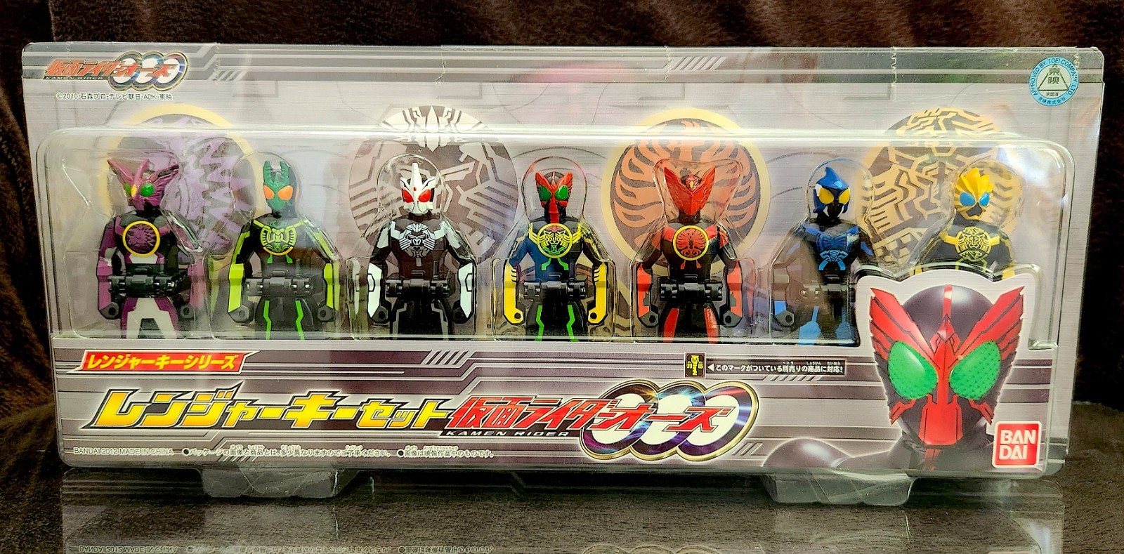 Gokaiger Kamen Rider OOO Ranger Key Set US seller NEW Bandai 2012
