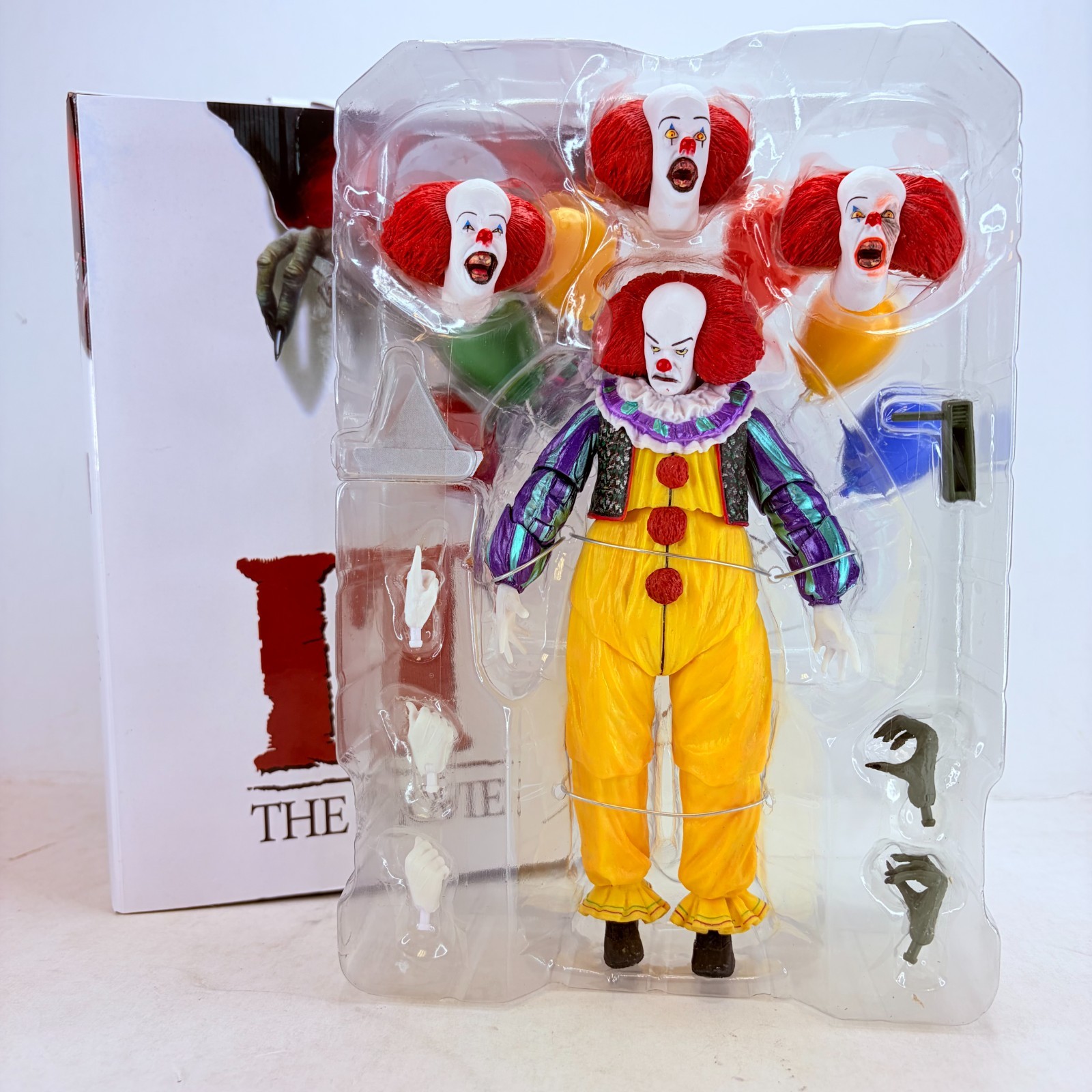 IT The Movie 1990 Pennywise 6.5&Prime; Stephen King&rsquo;s Moveable Action Figure Toy Gift