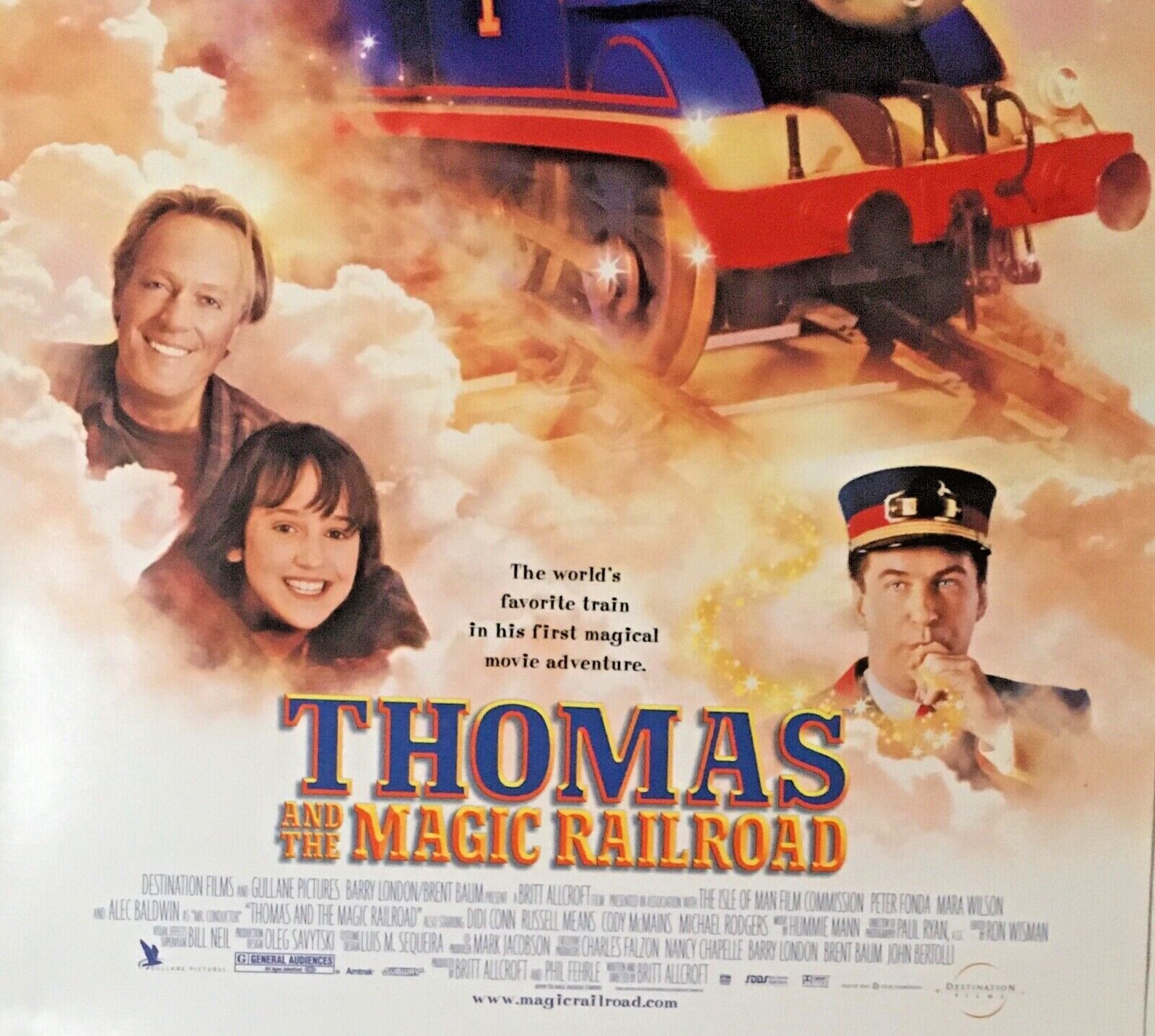 NEW « Thomas & the Magic Railroad Poster » Thomas the Tank Engine 11.5&Prime; x 17&Prime;