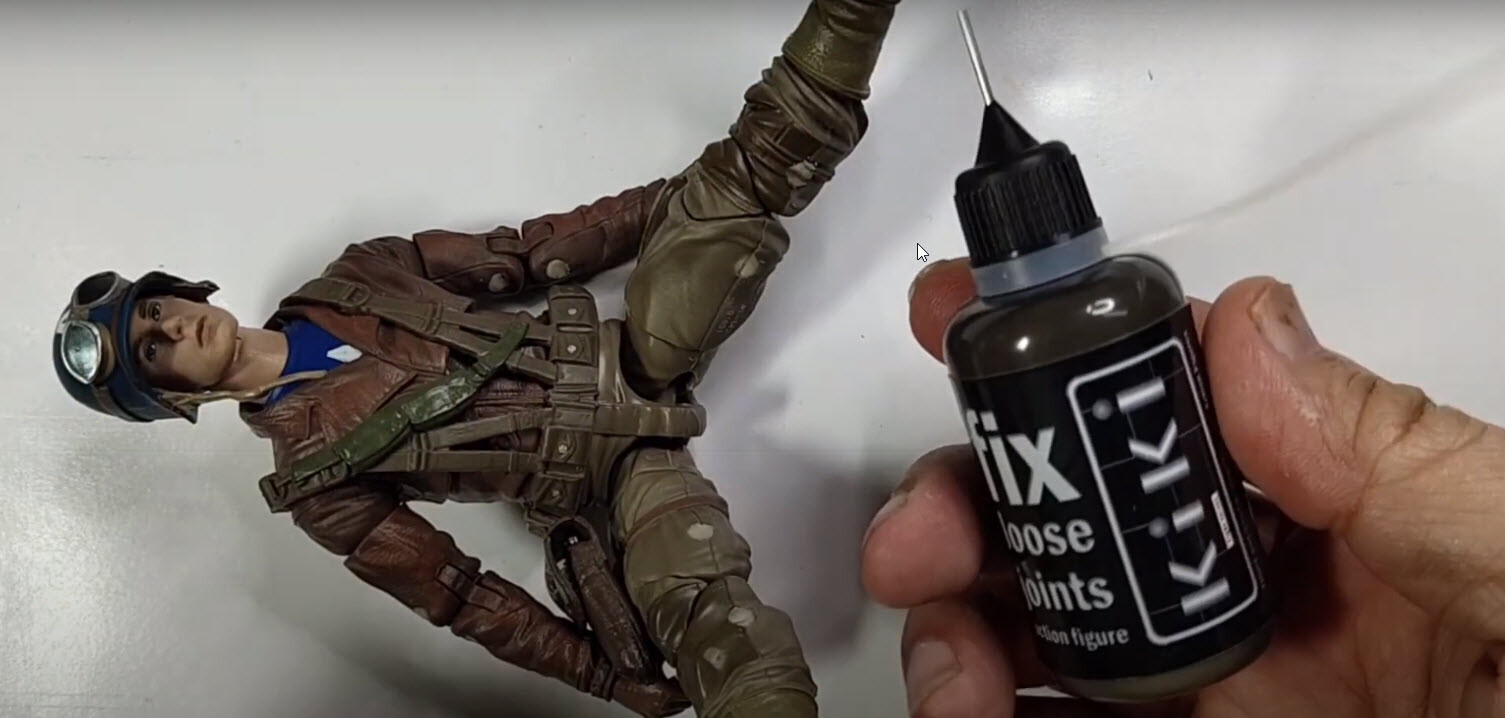 2 Bottles fix loose joints action figures by KiKi official