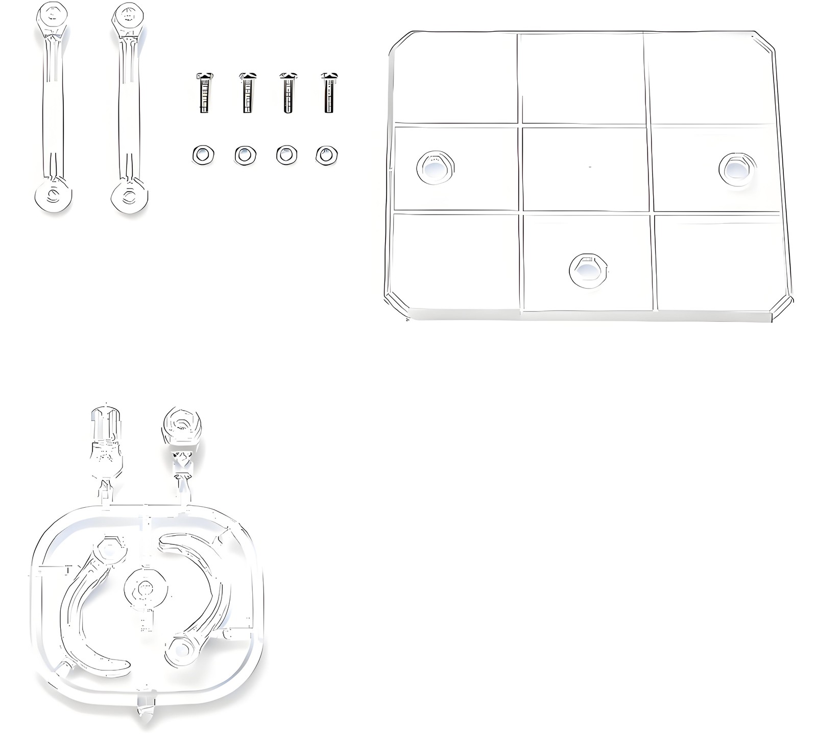 5PC Adjustable HG144 Action Figure Display Base Holder Doll Model Support Stand