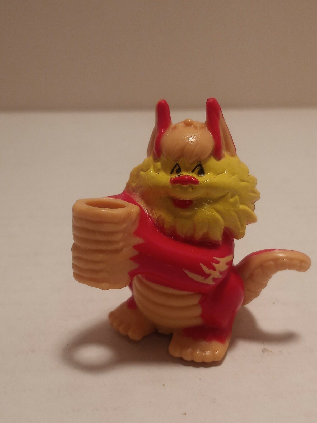 Vintage Thundercats Snarf Pencil Topper Straw Holder PVC Figure 1986 Burger King