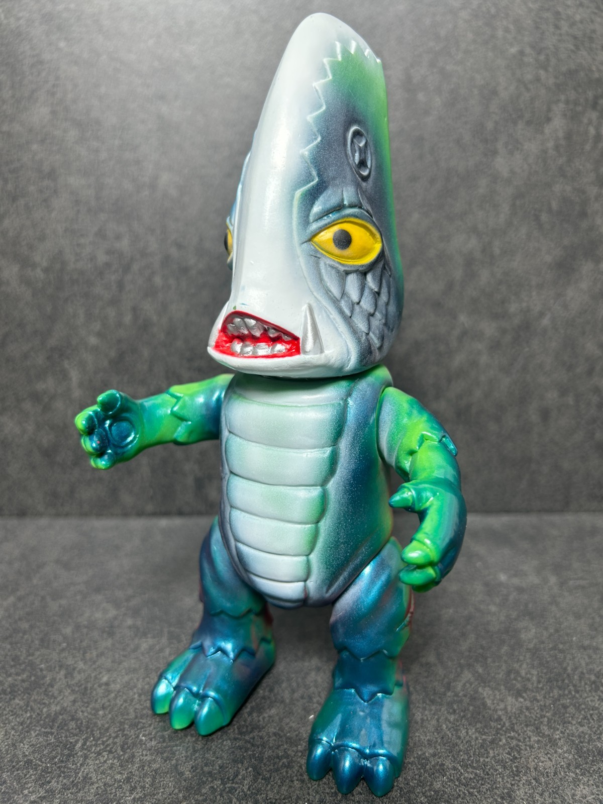 Marusan Guiron Sofubi 7.8&Prime; Soft Vinyl Figure Gamera Vintage 1998 w/ Header & Bag