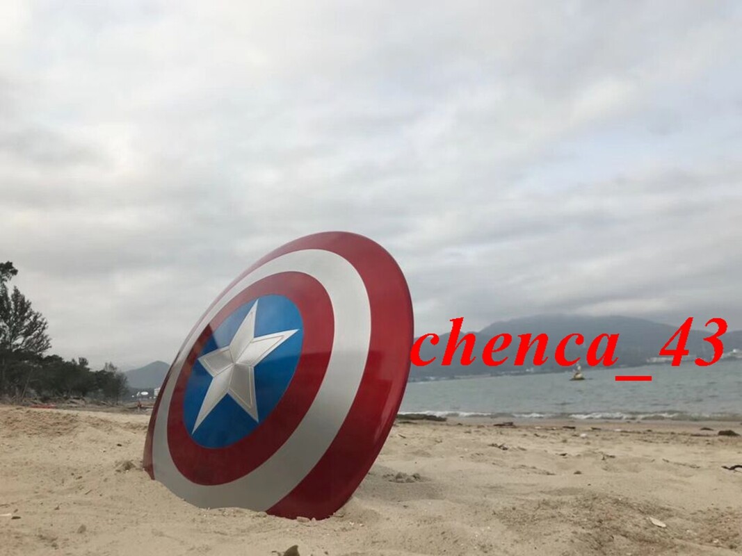 US Ship!!! Marvel 75th Anniversary Limited Captain America 1:1 Full Metal Shield