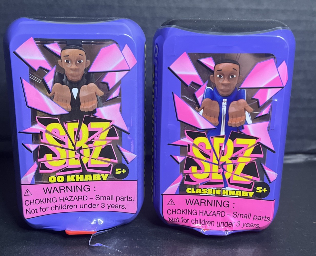 ScreenBreakZ 00 & Classic Khaby 4.5&Prime; Collectible Figures Lot New Sealed