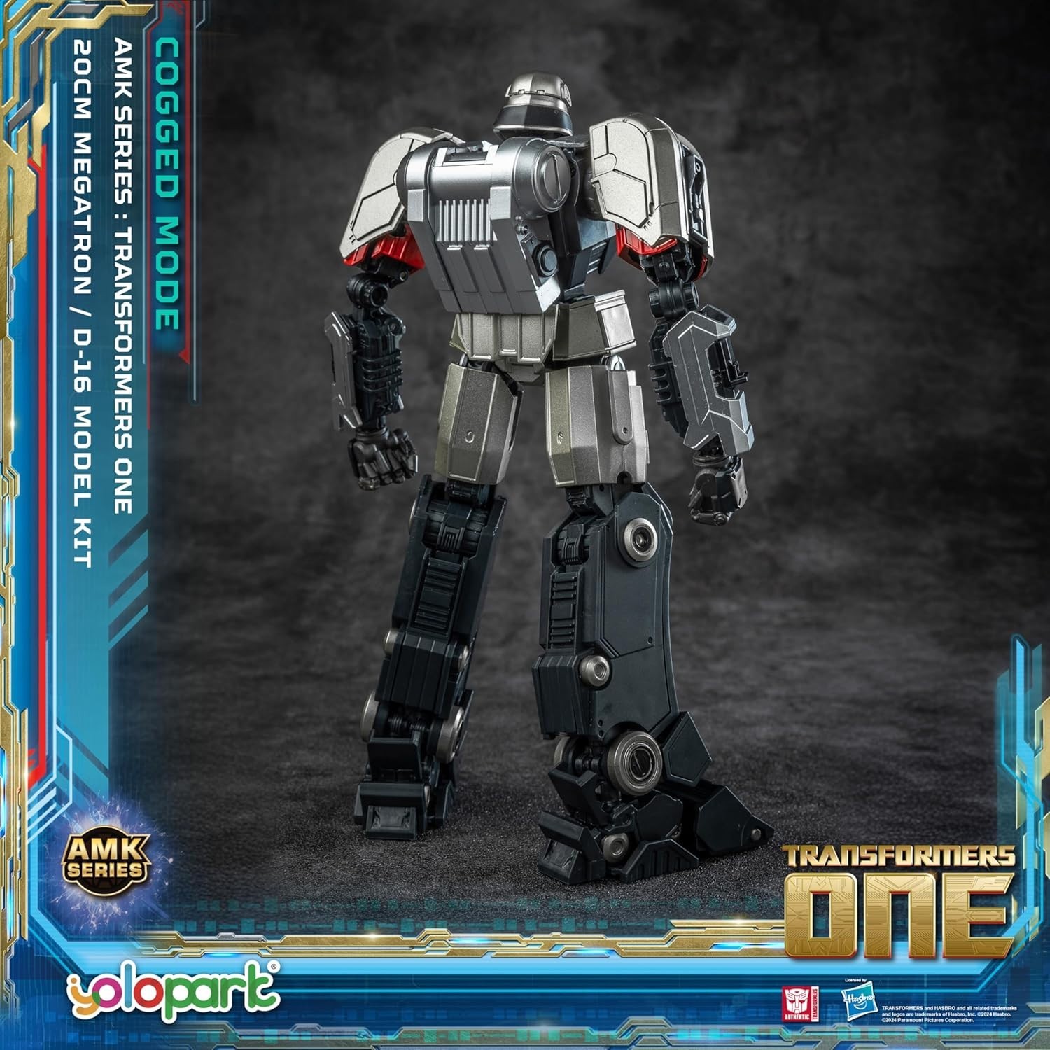 Yolopark Transformers One Megatron D-16 Cogged Bot AMK Series 20cm Model Kit