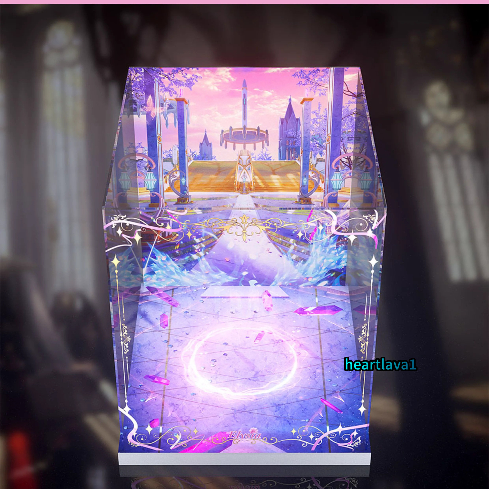 Dustproof Acrylic Display Box Case for Honkai Impact 3 1/7 Elysia Model