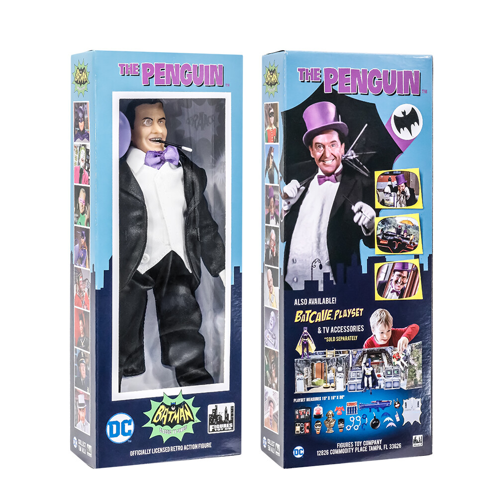 Batman Classic TV Series Boxed 8 Inch Action Figures: The Penguin