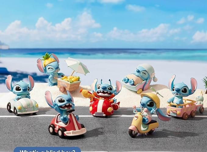 Miniso Disney Stitch Trip Col. « Beginner On The Road » Confirmed Mystery Figure