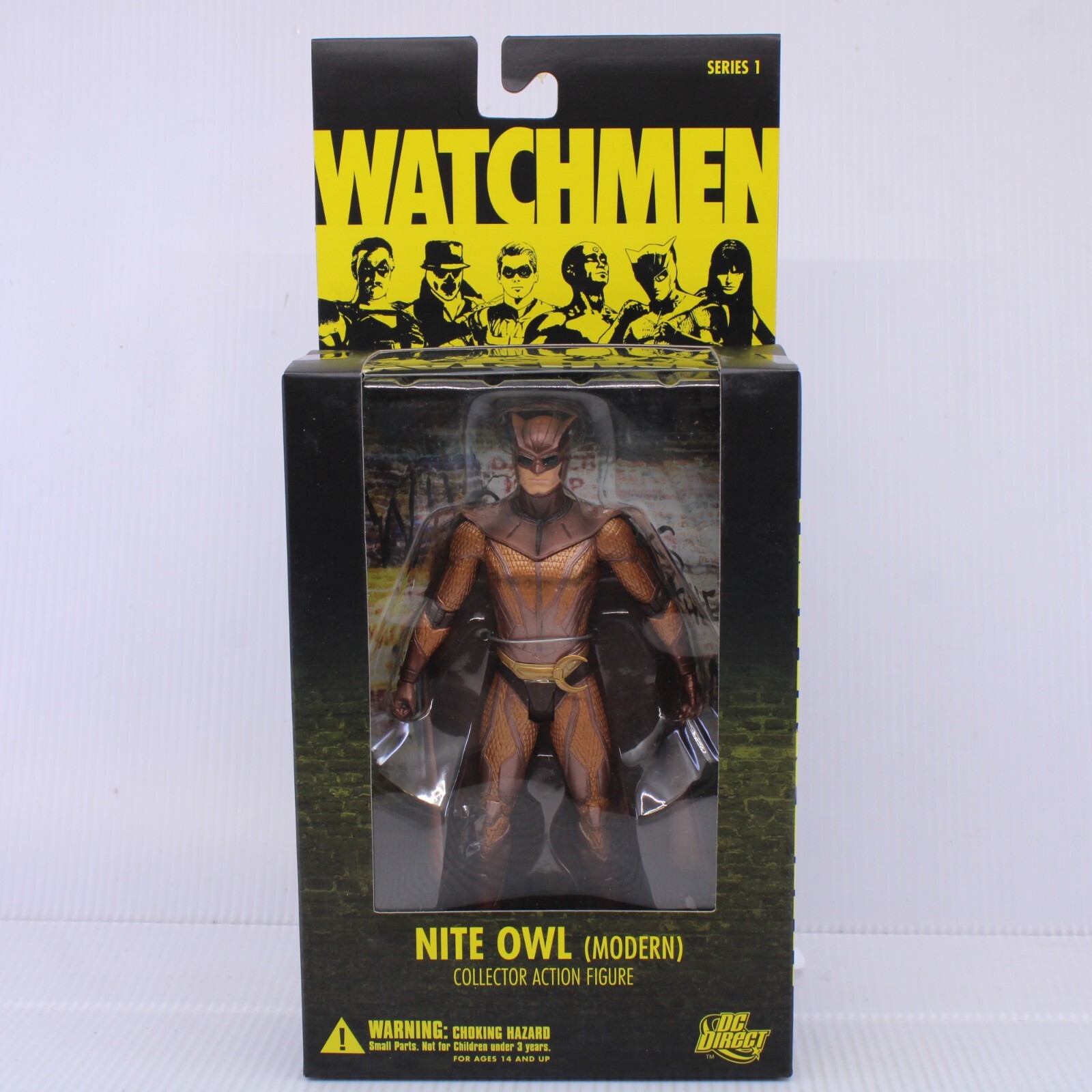 D2 DC Direct Watchmen NITE OWL Modern Adrian Action Figure