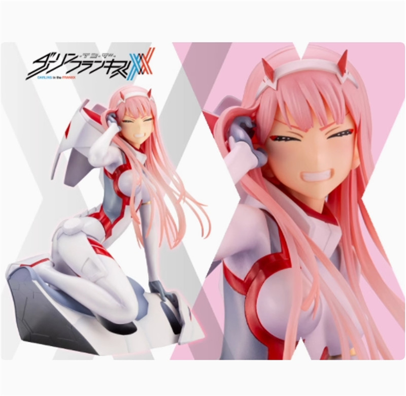 6.3&Prime; Anime Darling in the Franxx Zero Two 02 Action Figure Figurine Statue Boxed