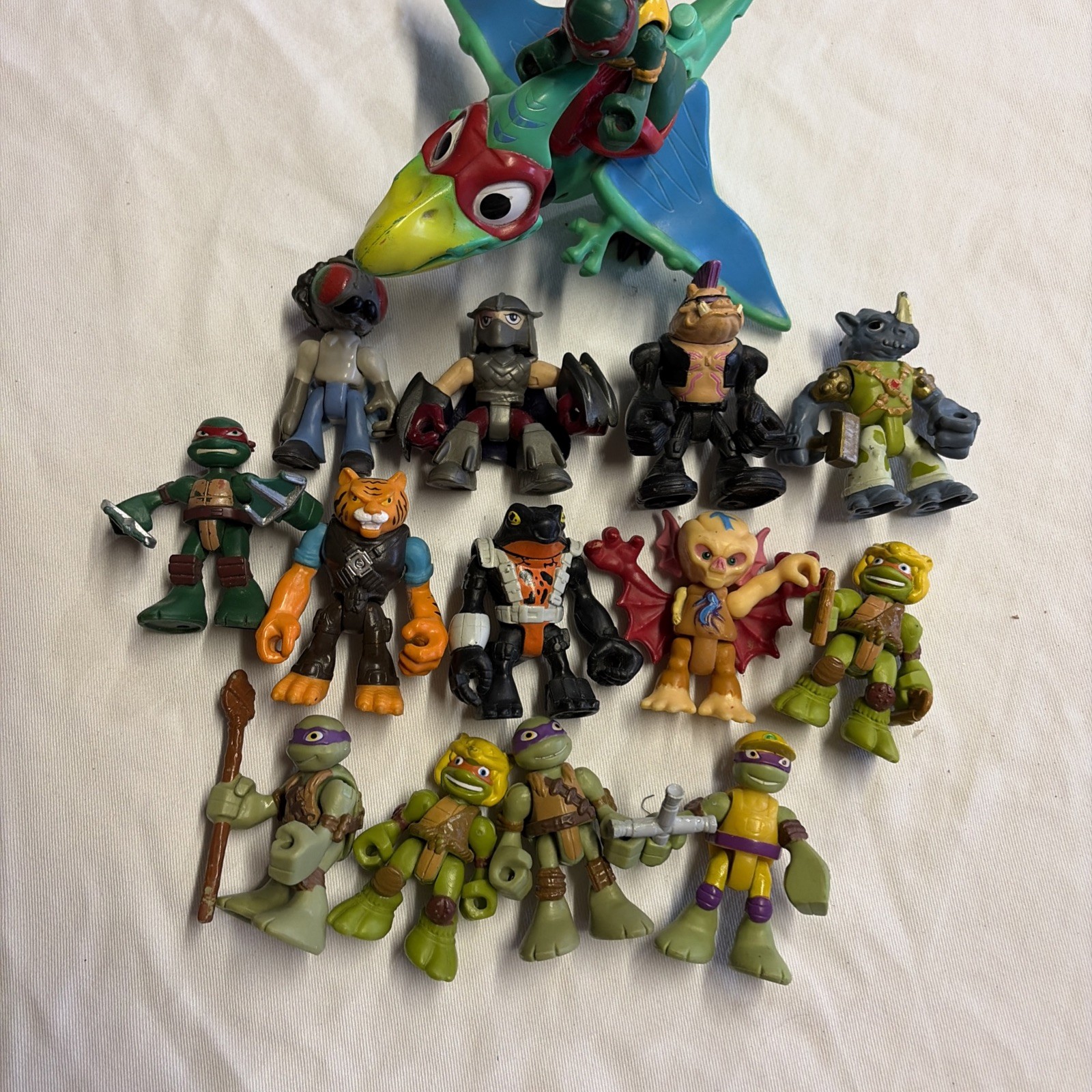 Viacom Playmates TMNT Half Shell Heroes Figures LOT Teenage Mutant Ninja