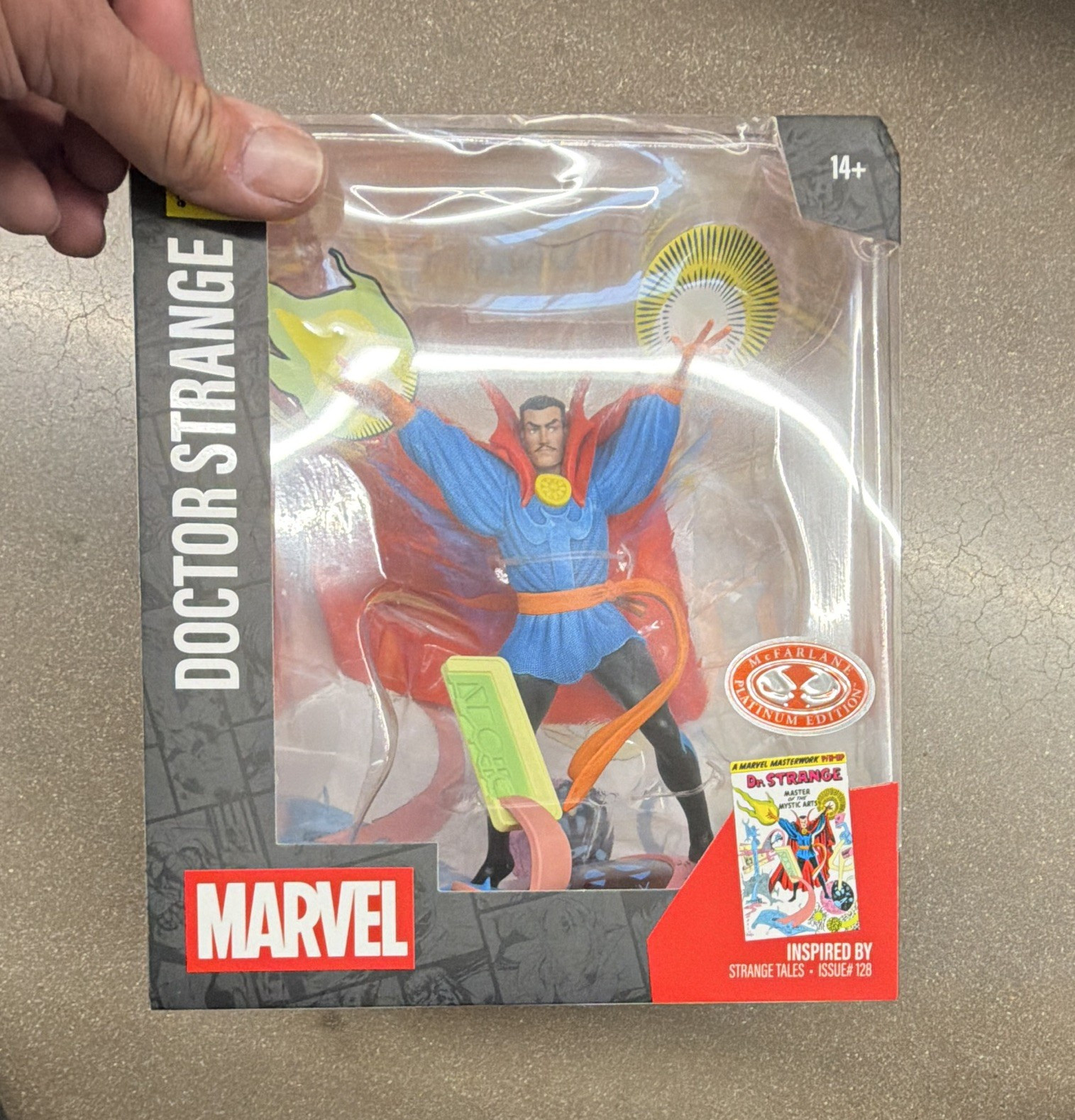 McFarlane Toys Marvel Doctor Strange Action Figure, Limited Edition, Age 14+