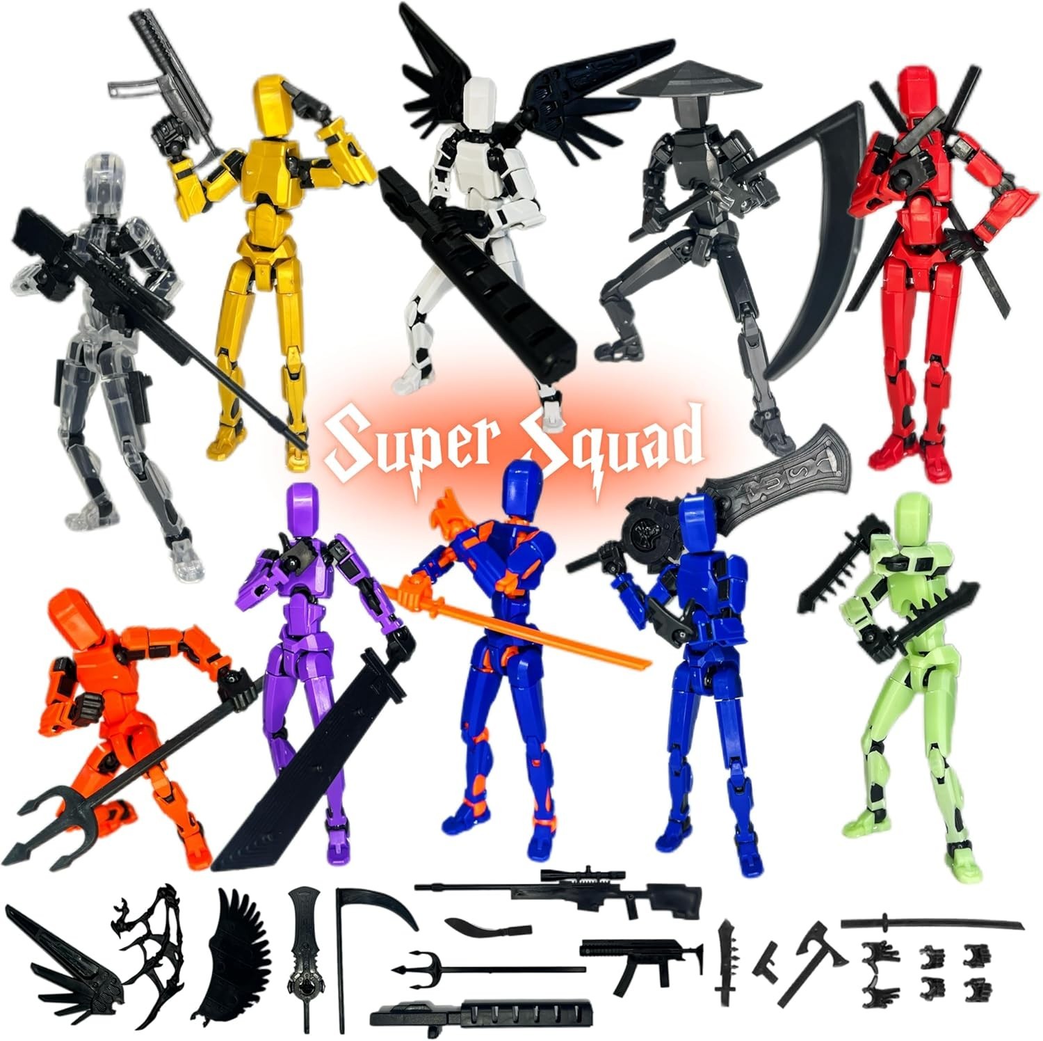 High-Quality Titan 13 Action Figure Set – 10 Packs for Dynamic Play & Gift Ideas