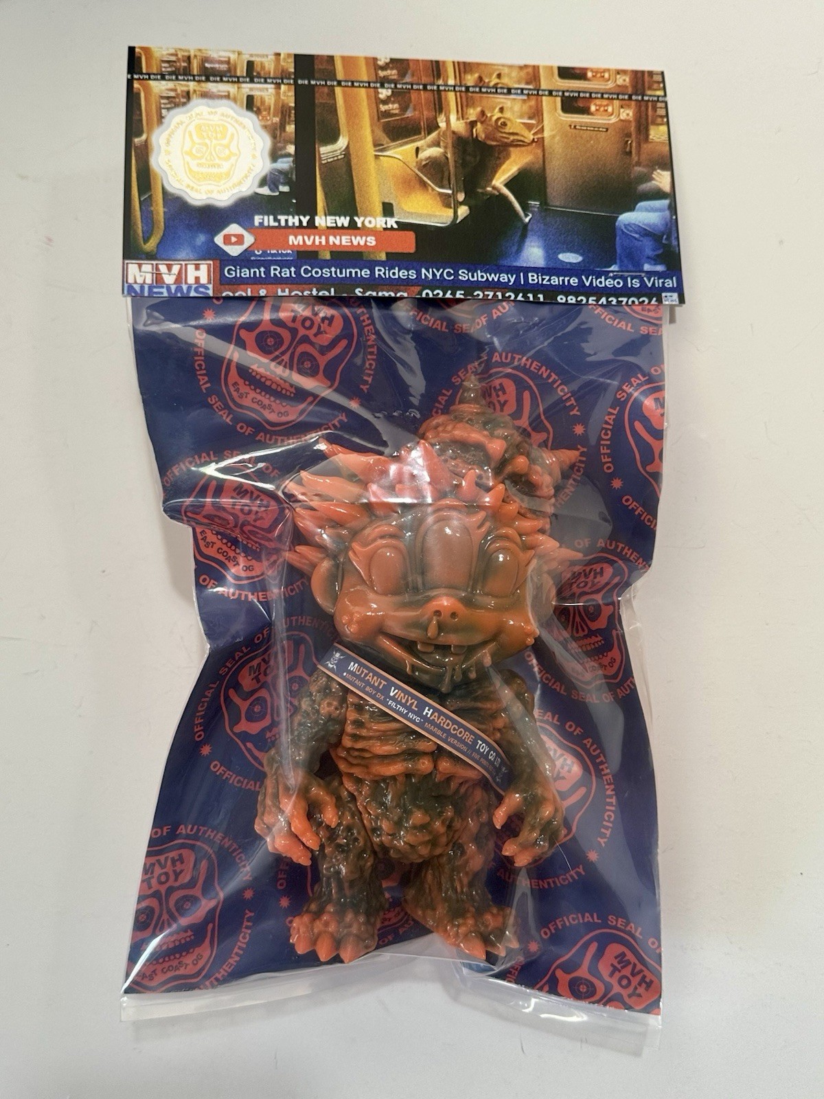 Mutant Vinyl Hardcore Mutant Boy DX Sofubi MVH Five Points Fest exclusive