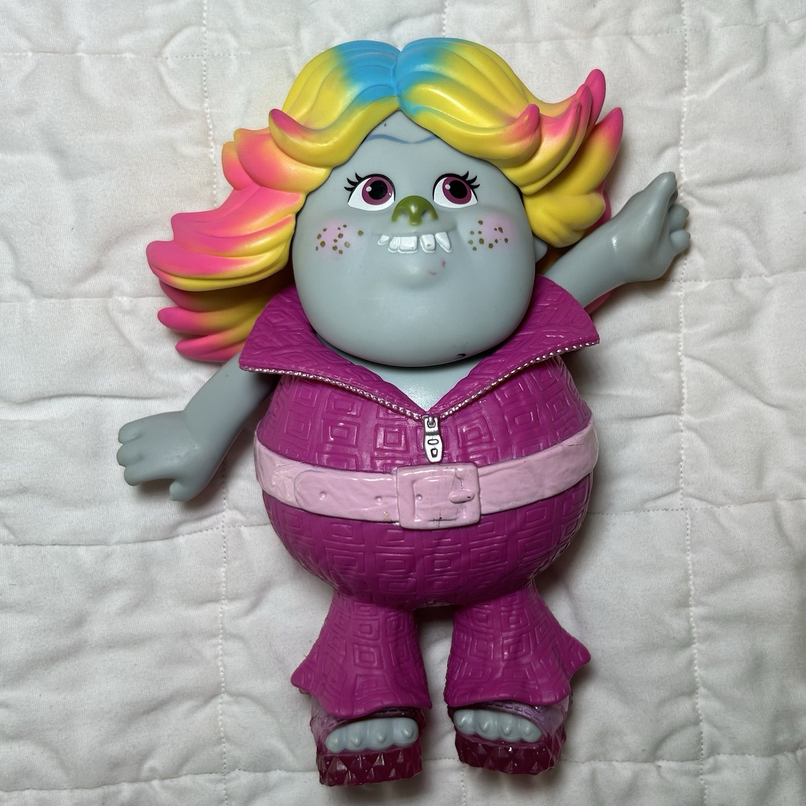 DreamWorks Trolls 6&Prime; Bridget Lady Glitter Sparkles Toy Fig w/Skates Hasbro
