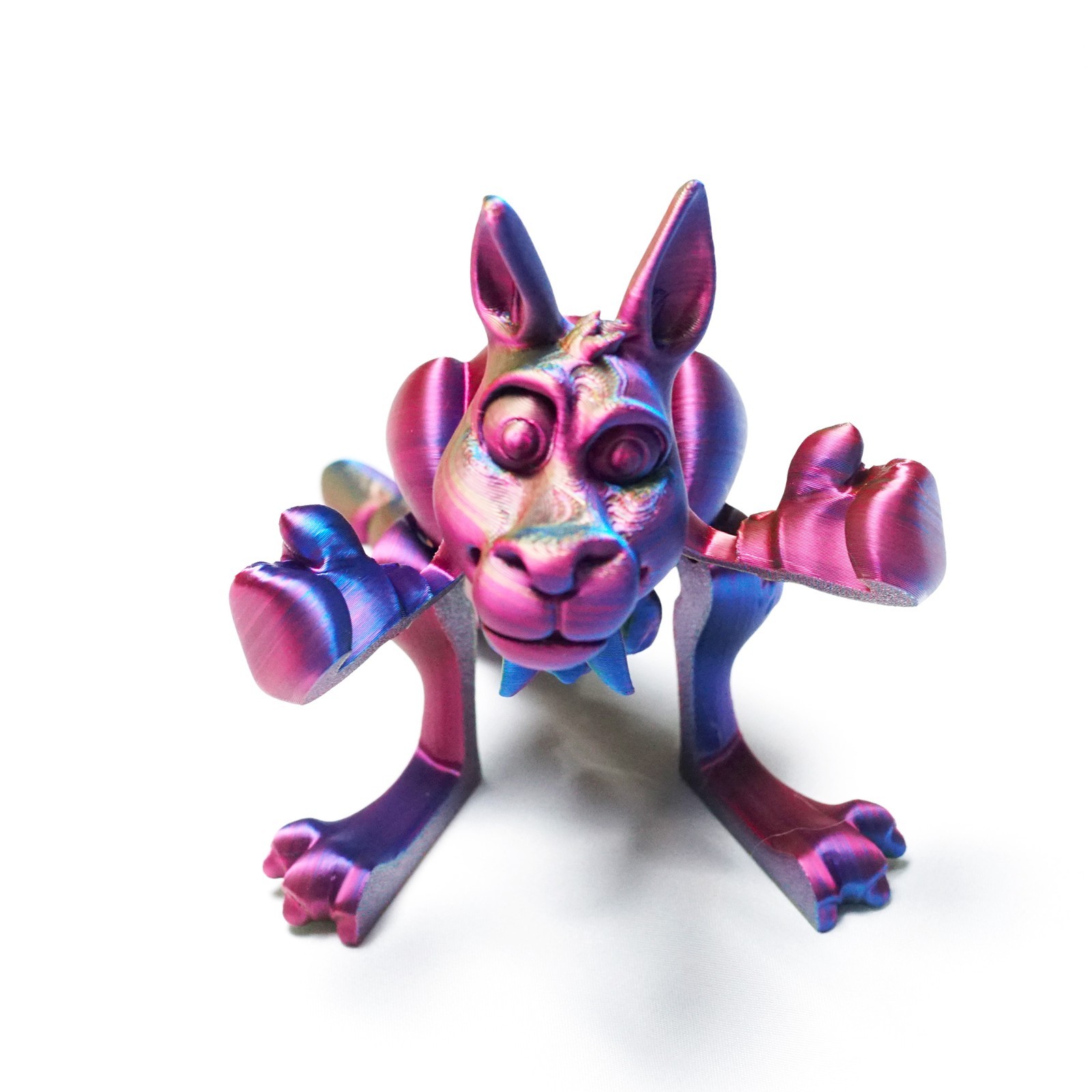 3D Printed Kangaroo Model,Articulated Animals figure,Fidget Toys Home Decor
