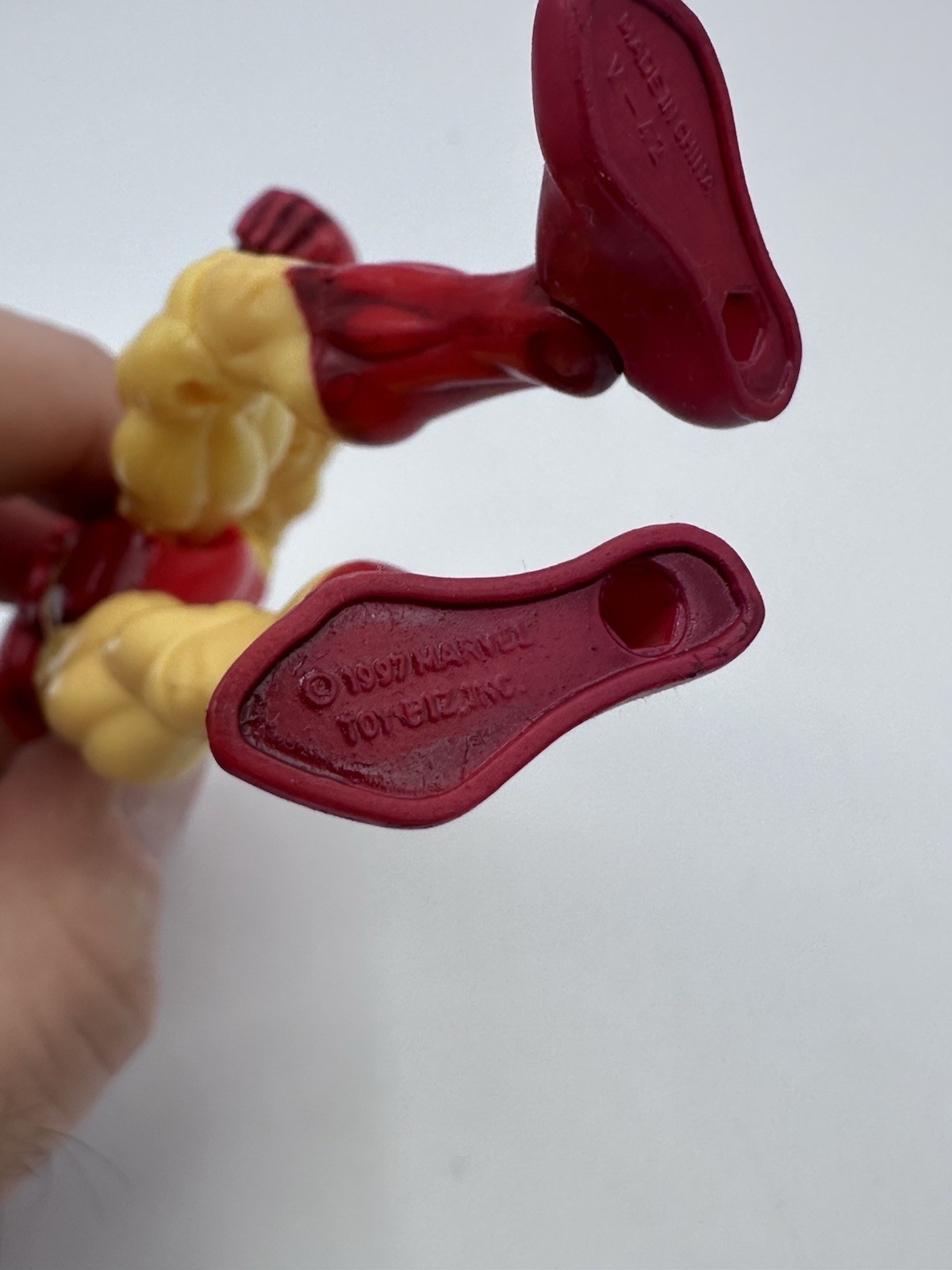 1999 Wizard Toyfare Exclusive Daredevil 1st Appearance Red/Yellow Figure Loose