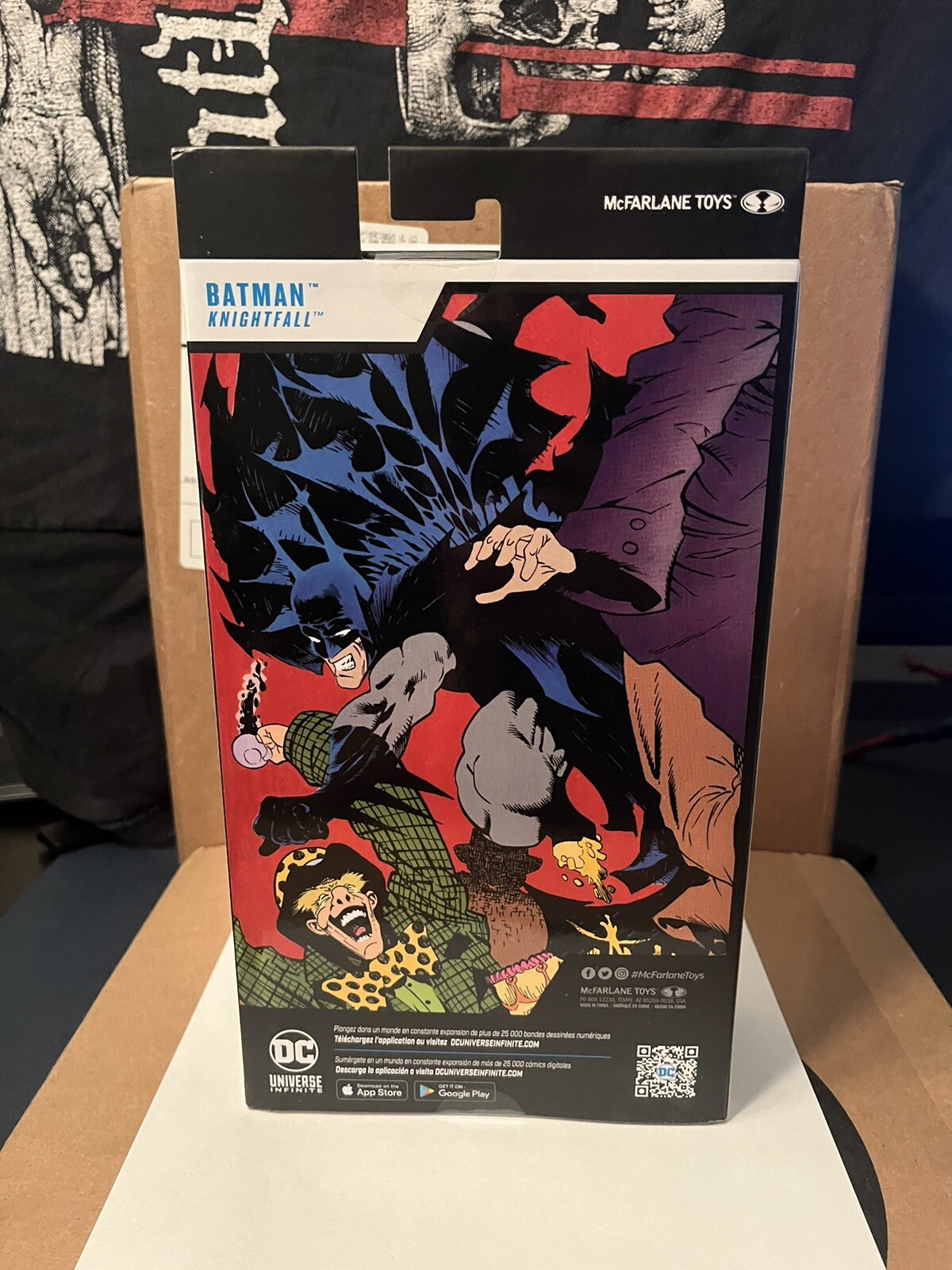 McFarlane DC Multiverse Knightfall Batman Figure Legends DCUC Universe Blue Rare