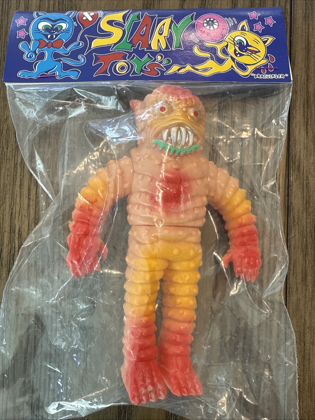 Draculazer Void Worm Sofubi Toy Michael Skattum Kaiju Medicom Soft Vinyl