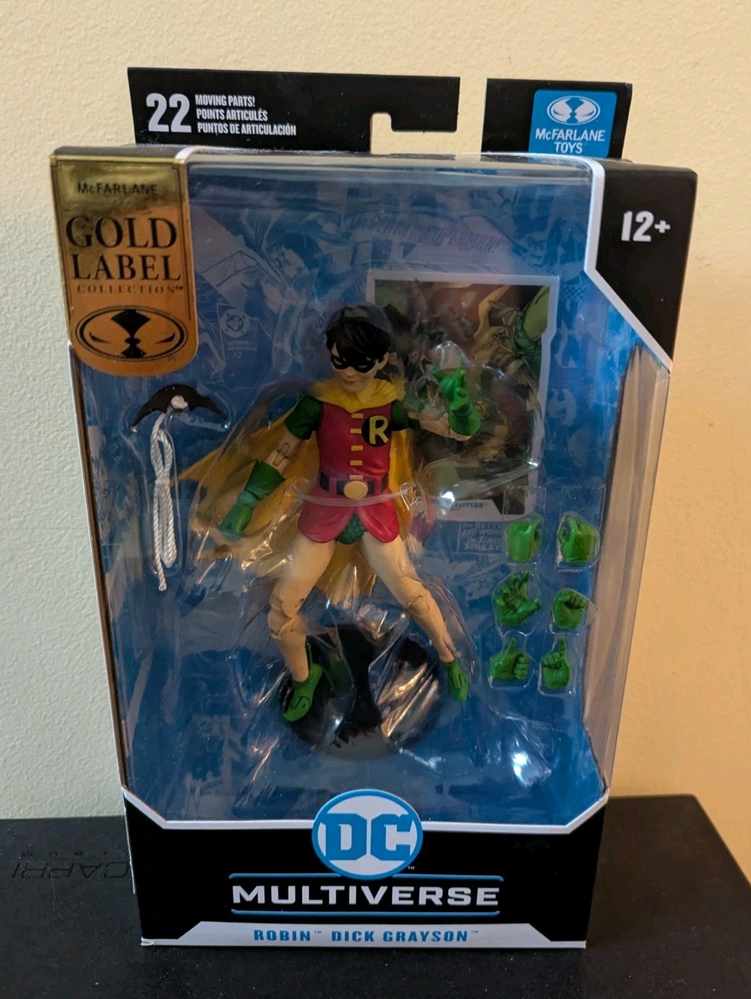 MCFARLANE DC MULTIVERSE GOLD LABEL ROBIN DICK GRAYSON DC REBIRTH SEALED MIB