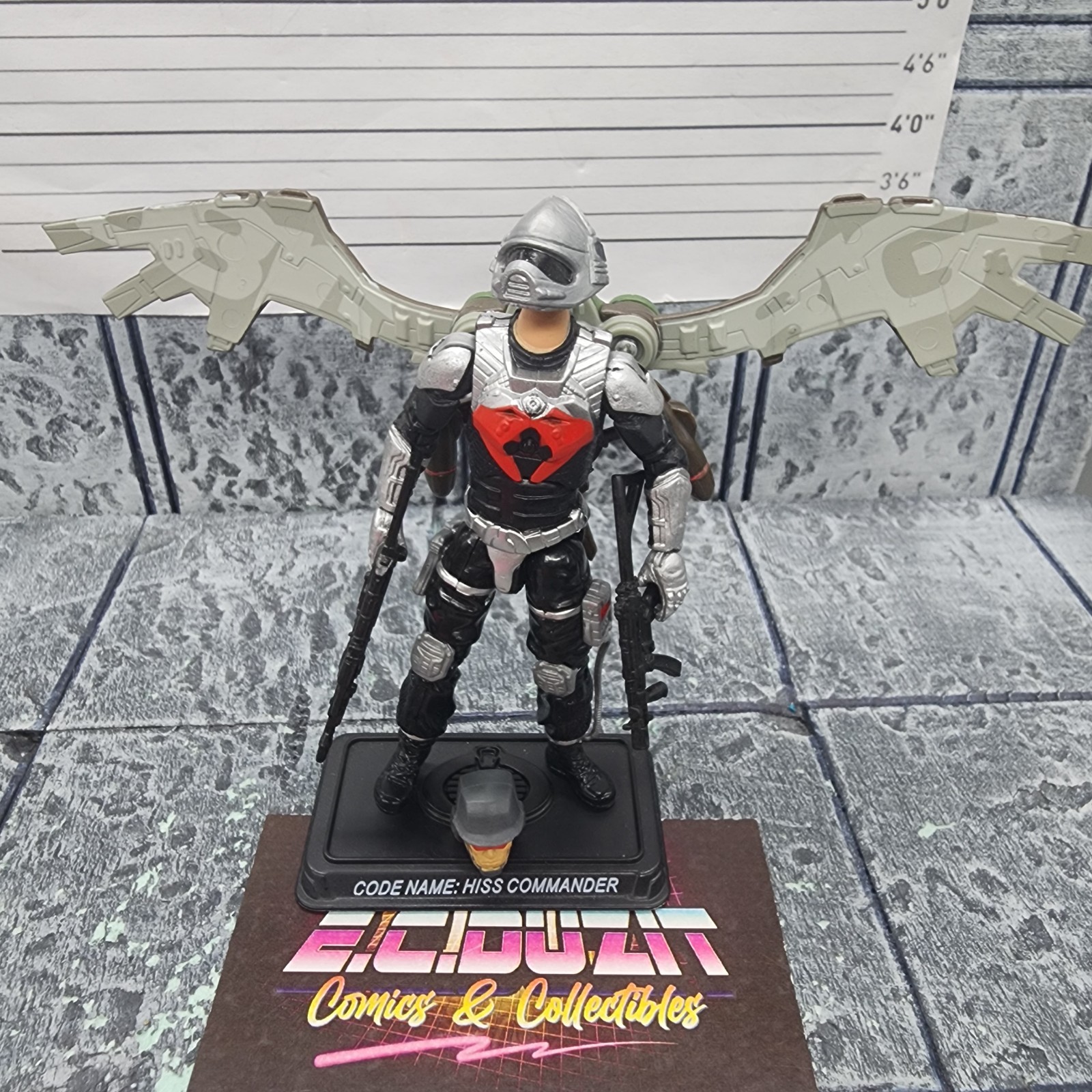 GI Joe 2016 Convention Exclusive Black Vulture Kitbash Custom Lot