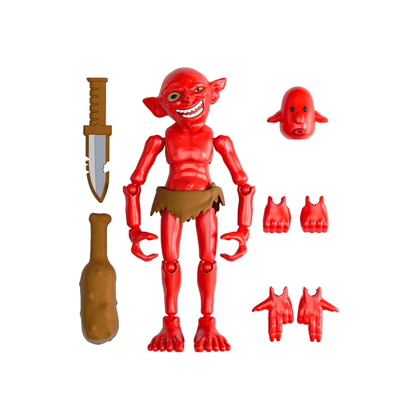 New Goblin Multi Jointed Movable Toy Multi Form Action Figure DIY Full Body Mova