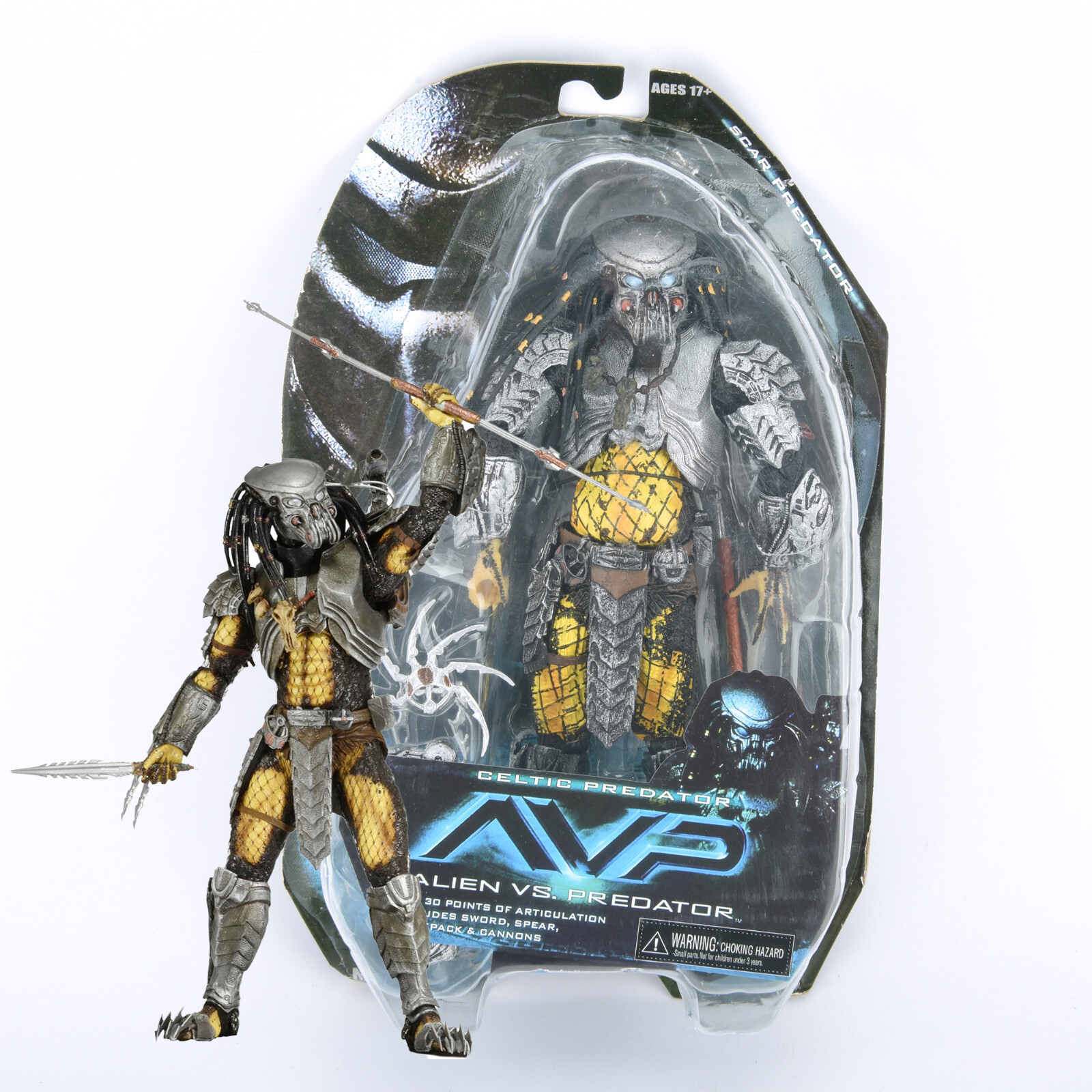 Predator Series 14 Alien Vs Predator Celtic Predator 8&Prime; Action Figure Gift Toys