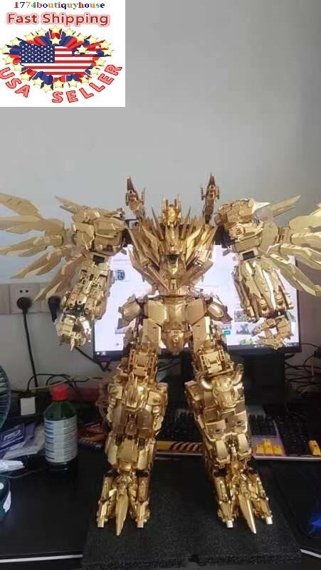 NEW COMPLETE GOLD Predaking Cang-Toys CT-Chiyou COMBINATION TRANSFORMER 01-08