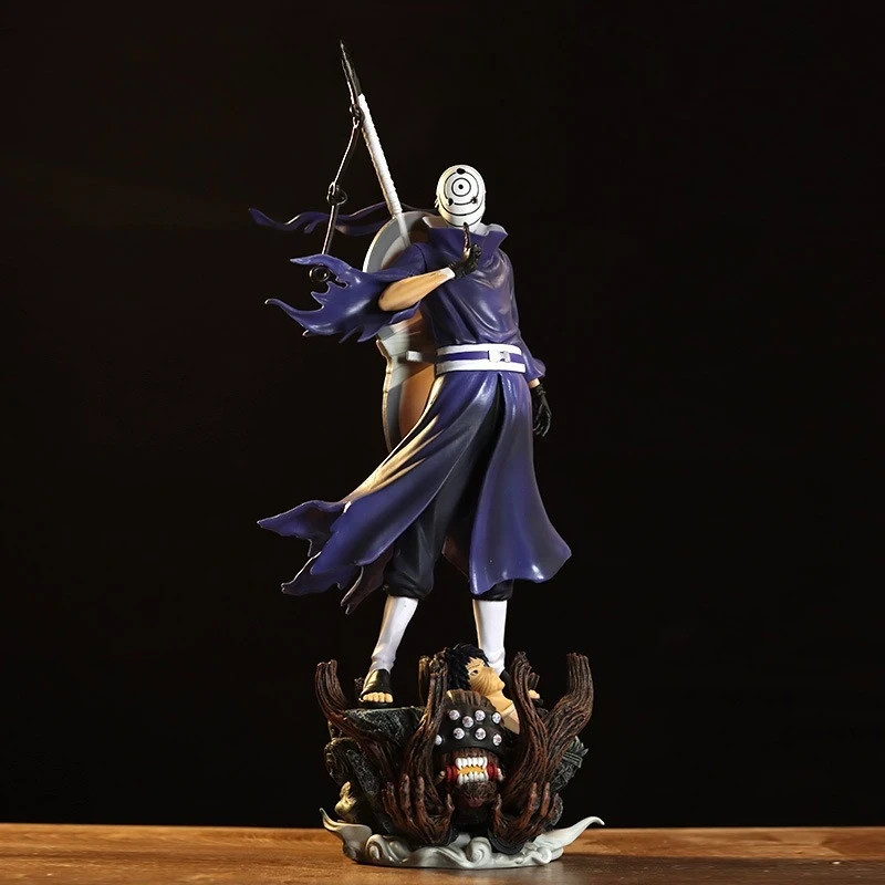 Naruto Uchiha Obito Double Headed PVC Action Figure Collectible Model Statue Toy